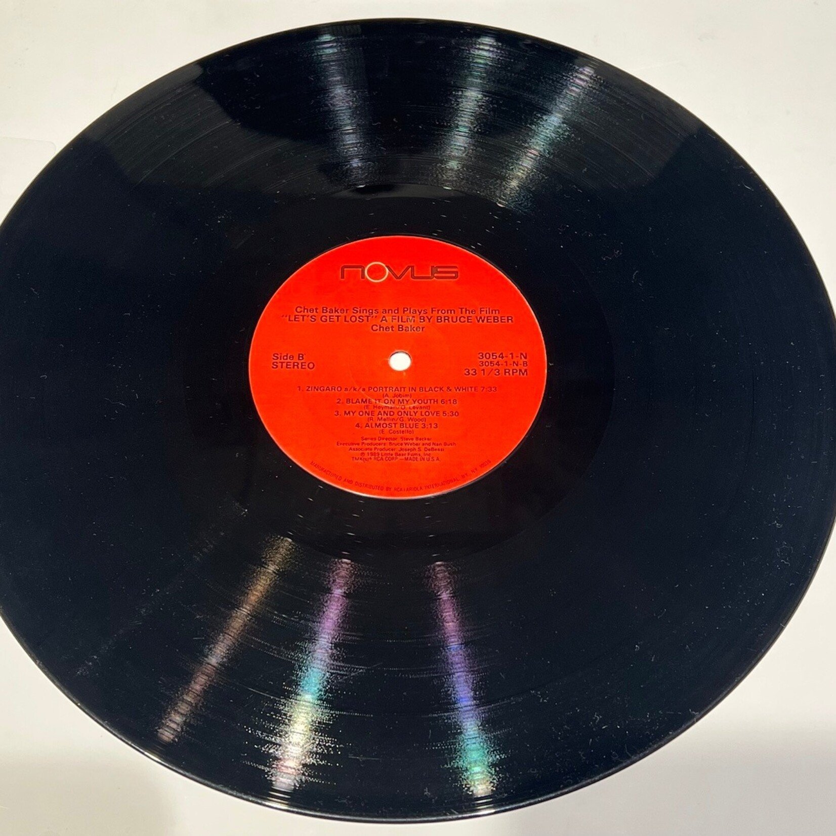 [Kollectible Vinyl] Baker, Chet: Sings & Plays from the film "Let's Get Lost" (USA, 1989, VG+) [NOVUS]