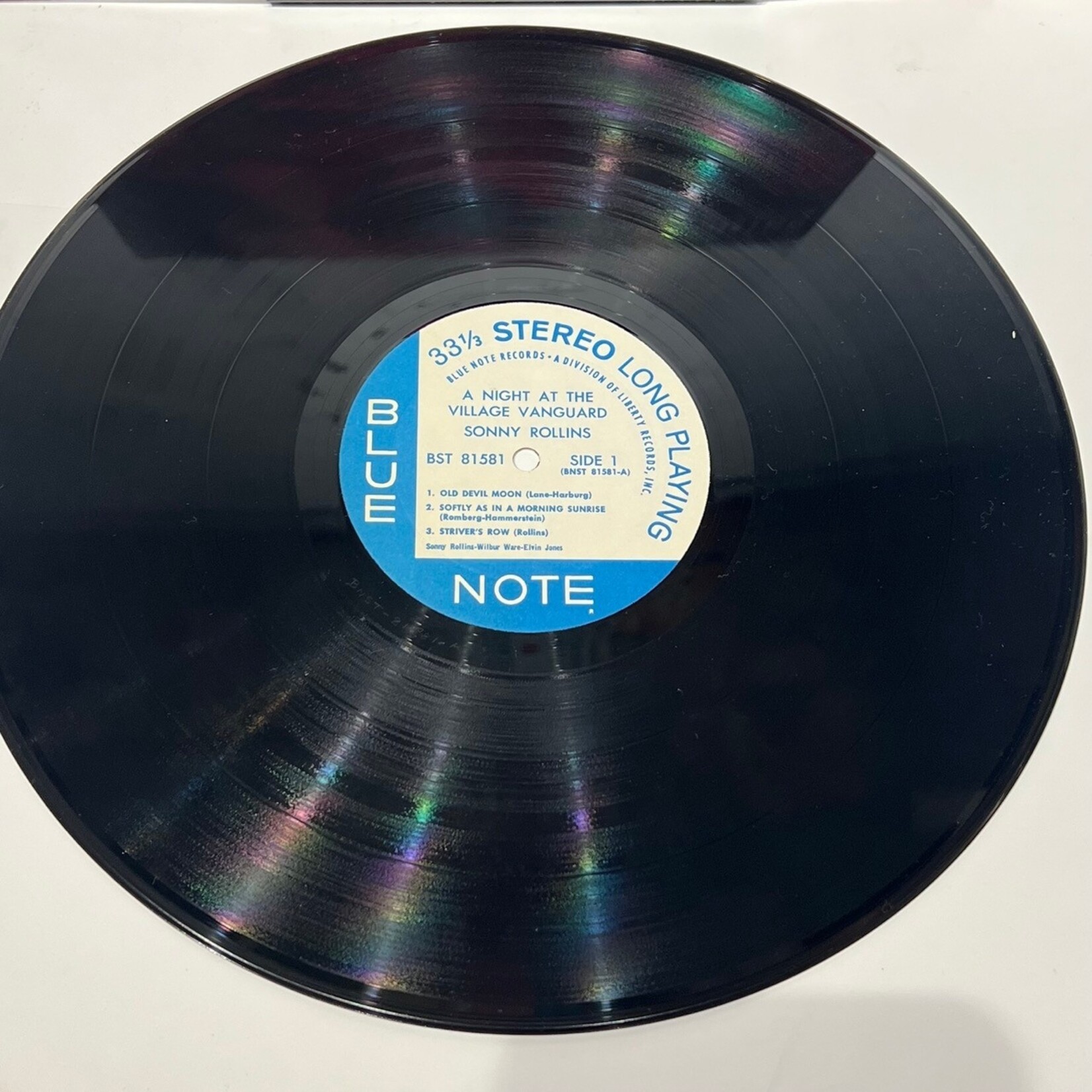 [Kollectible Vinyl] Rollins, Sonny: A Night at the "Village Vanguard" (USA, 1967, VG+) [BLUE NOTE]