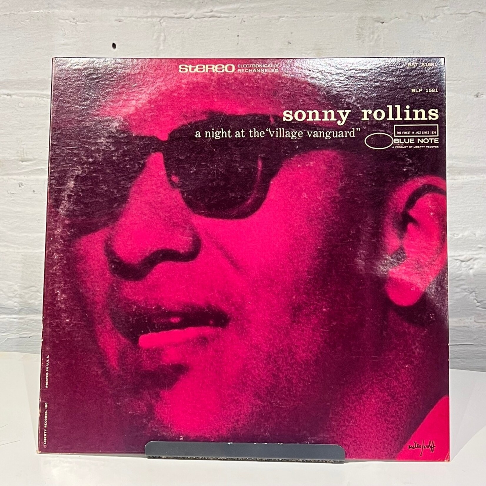[Kollectible Vinyl] Rollins, Sonny: A Night at the "Village Vanguard" (USA, 1967, VG+) [BLUE NOTE]