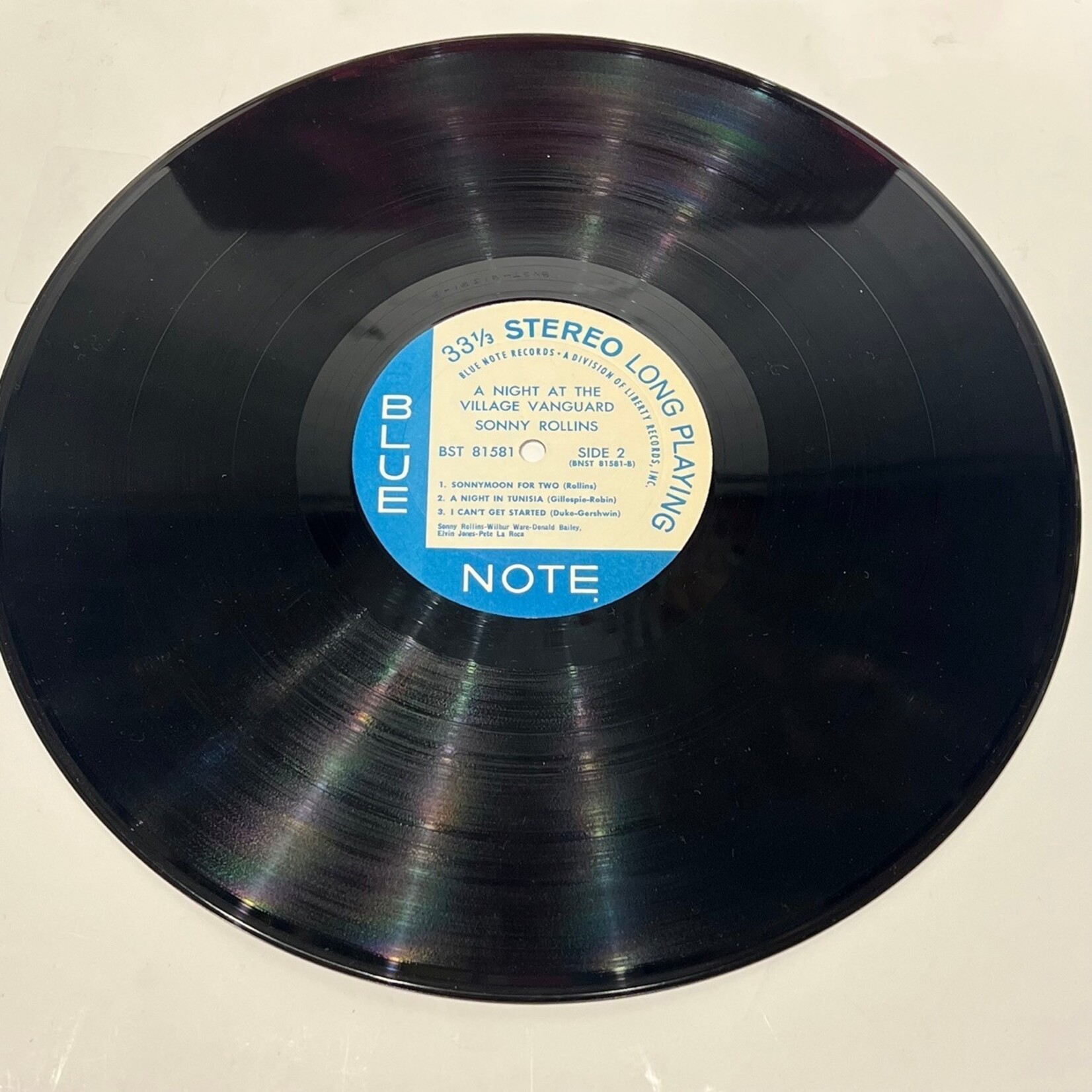 [Kollectible Vinyl] Rollins, Sonny: A Night at the "Village Vanguard" (USA, 1967, VG+) [BLUE NOTE]