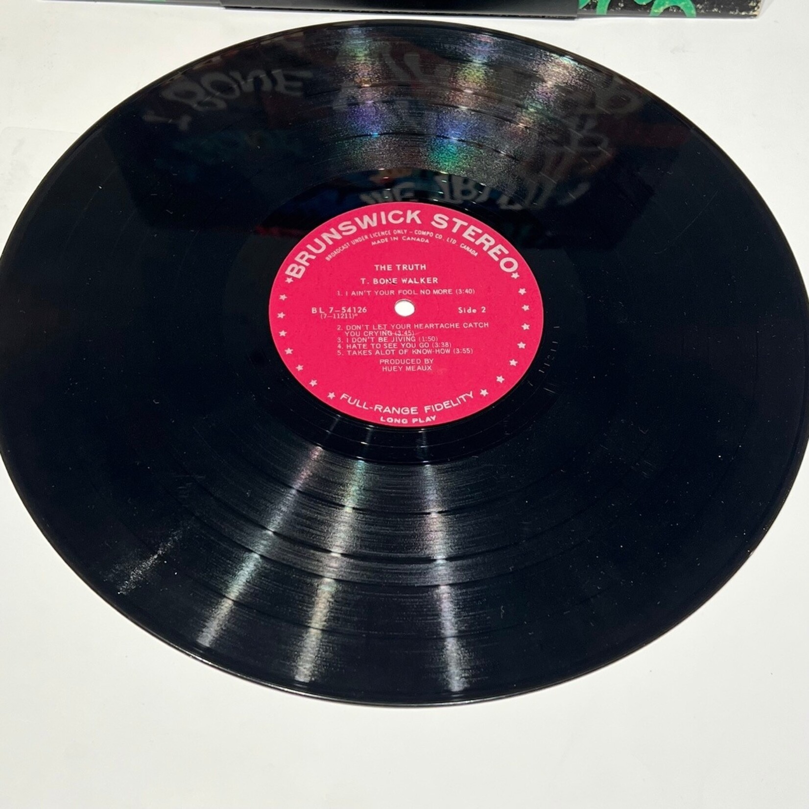 [Kollectible Vinyl] Walker, T-Bone: The Truth (Blues, CANADA, 1968, VG+)