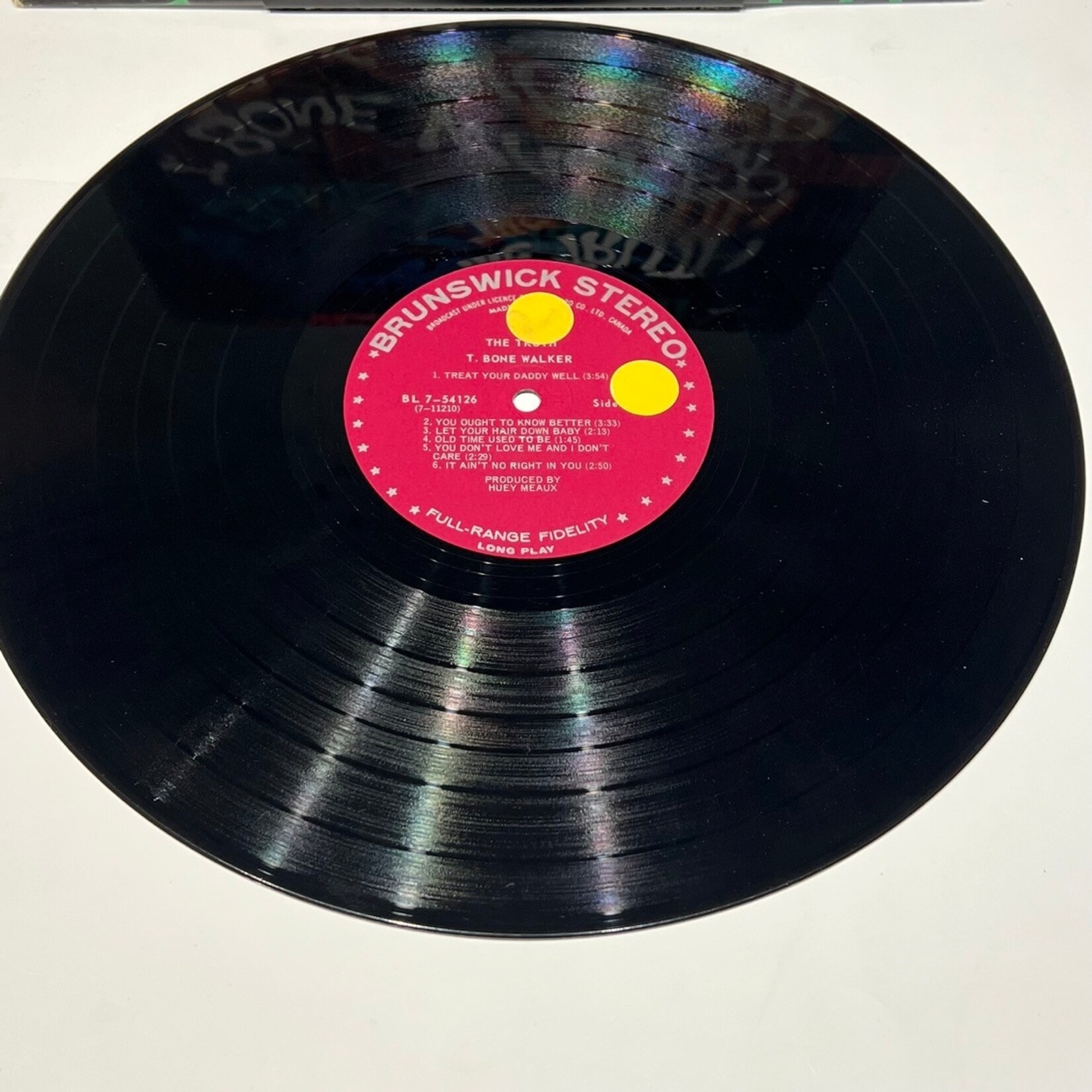 [Kollectible Vinyl] Walker, T-Bone: The Truth (Blues, CANADA, 1968, VG+)