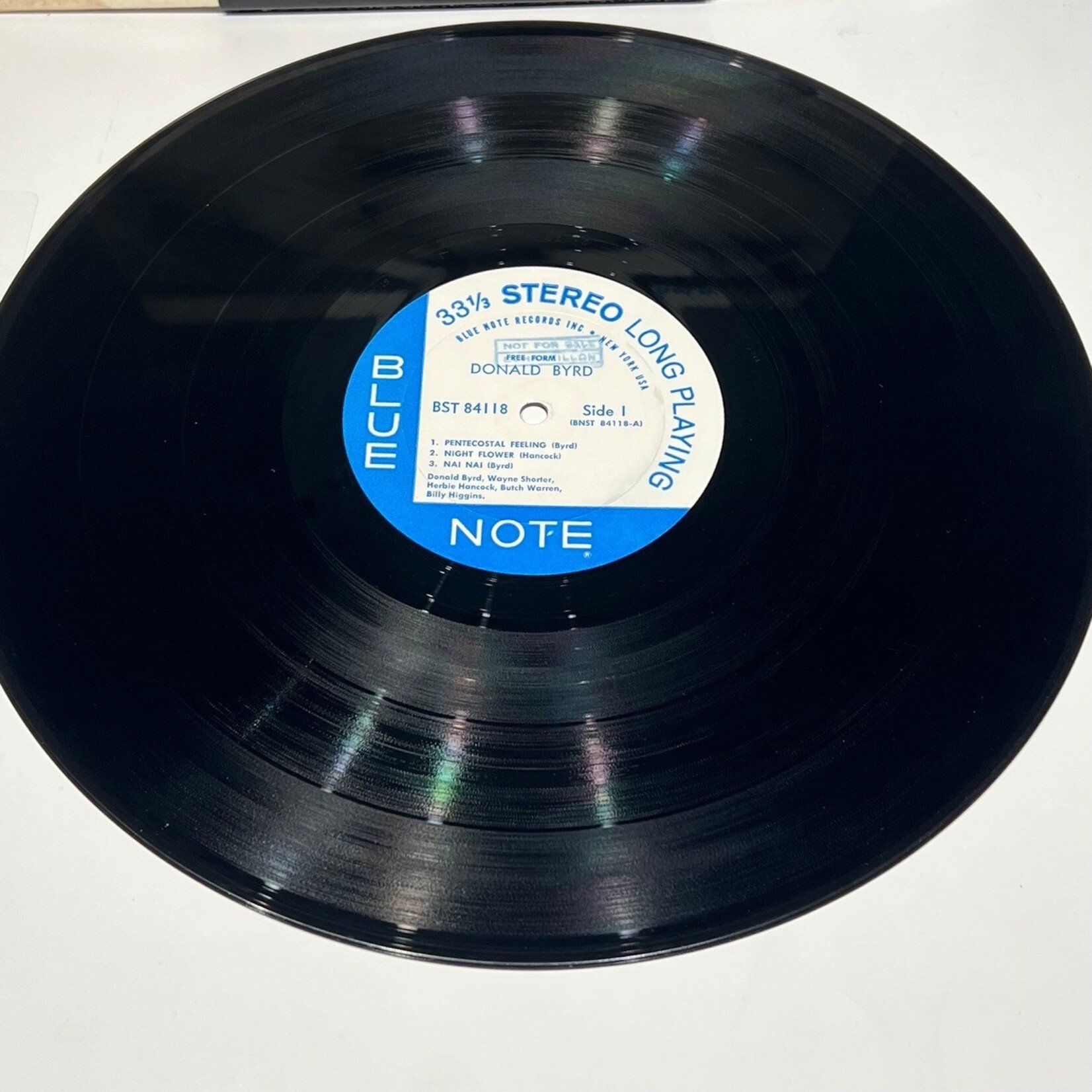[Kollectible Vinyl] Byrd, Donald: Free Form (Promo Stamp, USA, 1966, VG) [BLUE NOTE]