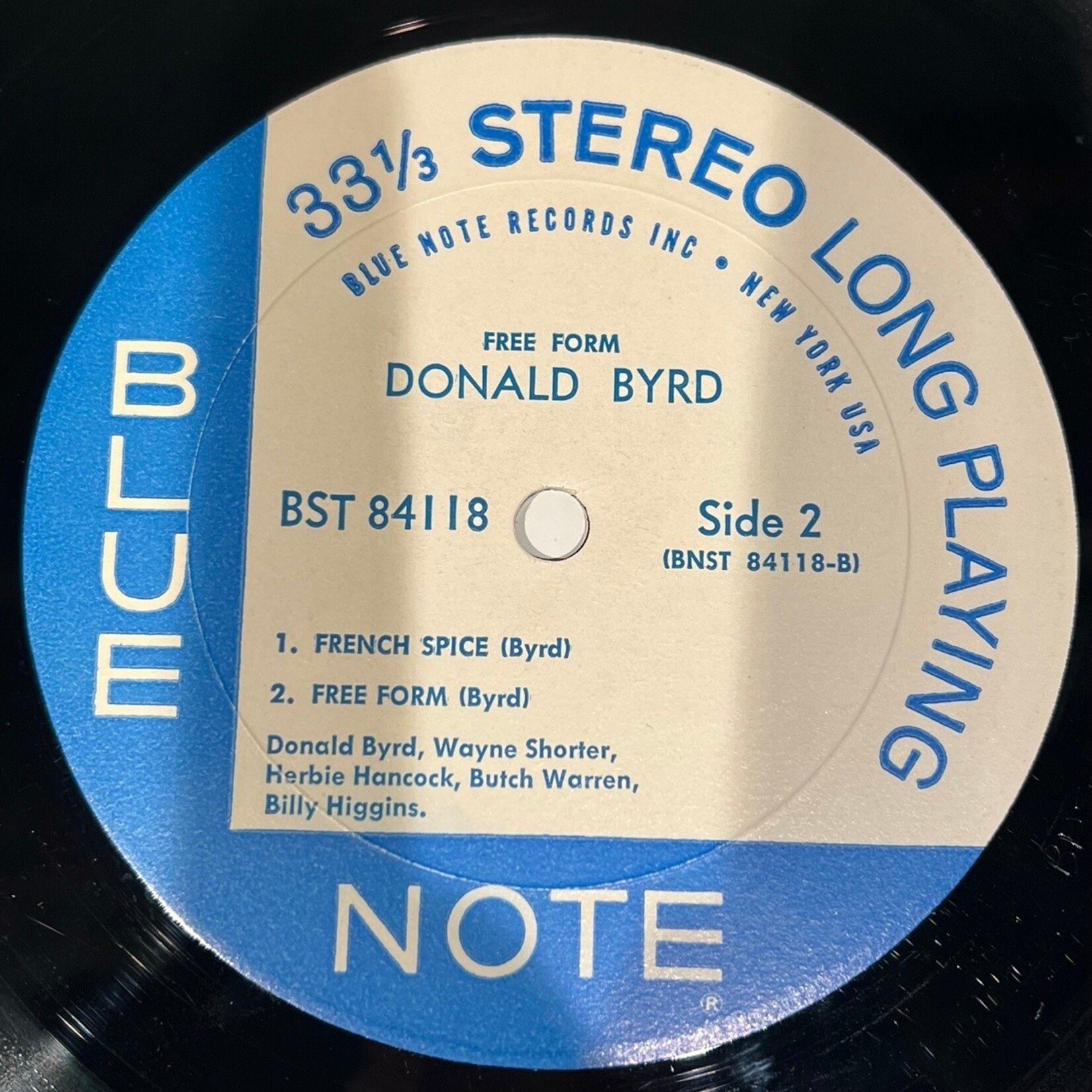 [Kollectible Vinyl] Byrd, Donald: Free Form (Promo Stamp, USA, 1966, VG) [BLUE NOTE]
