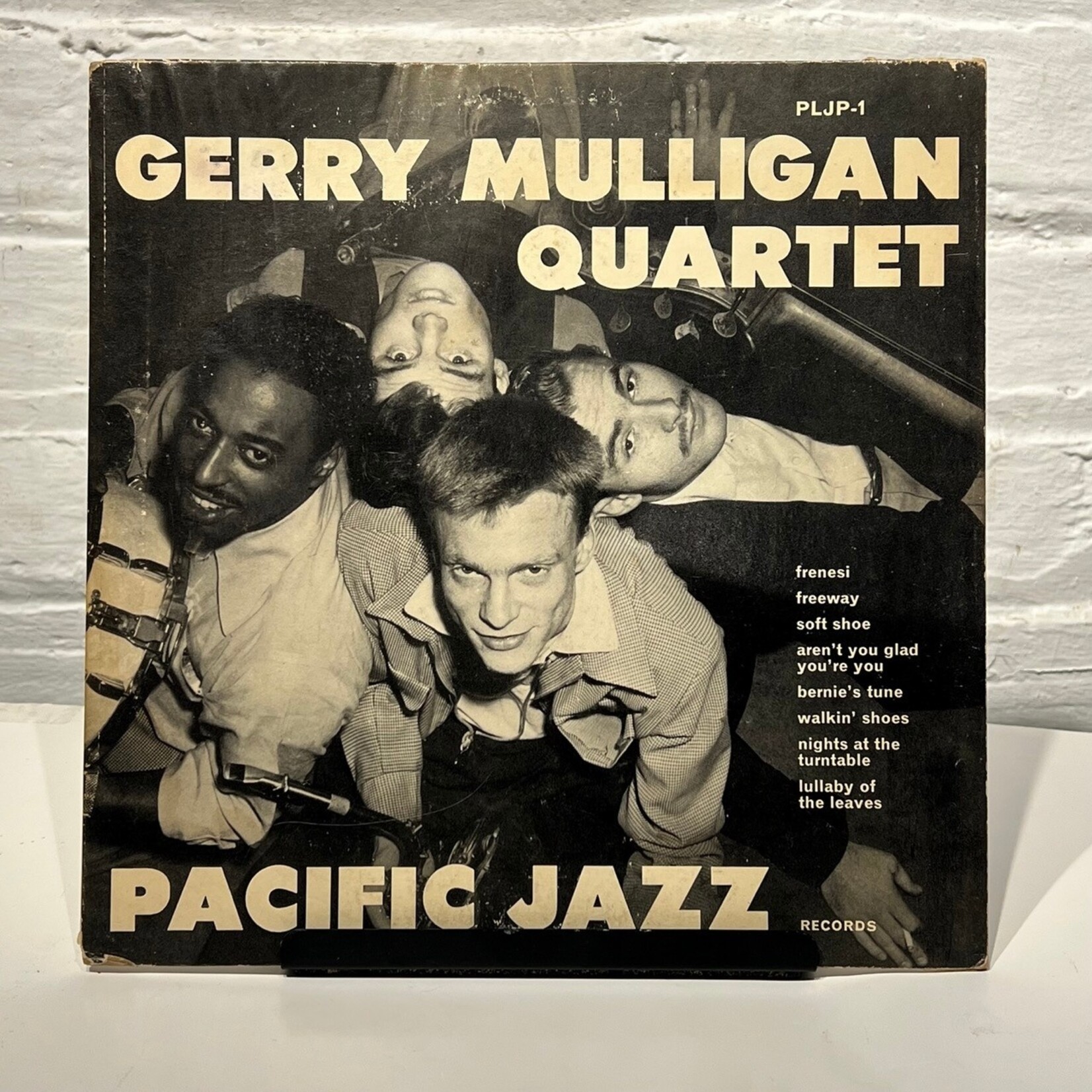 [Kollectible Vinyl] Mulligan, Gerry Quartet: Self-Titled (10", USA, 1952, VG) [PACIFIC JAZZ]