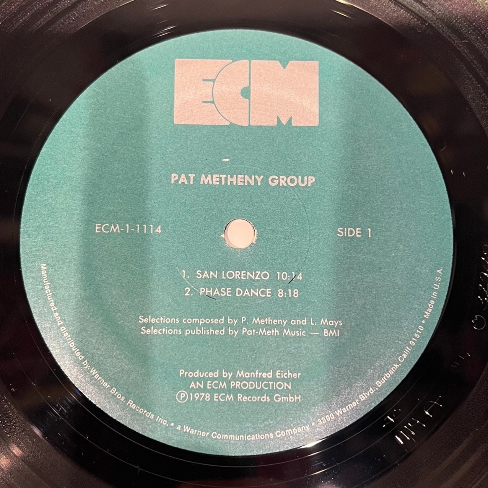[Kollectible Vinyl] Metheny, Pat Group: Self-Titled (USA, 1978, VG+) [ECM]