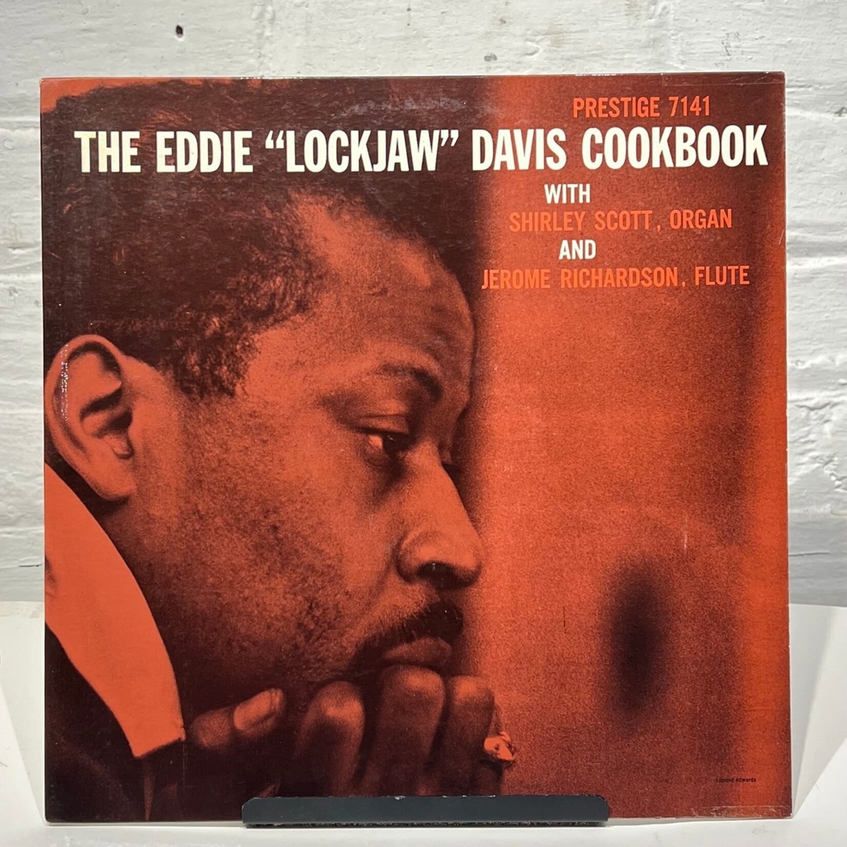 [Kollectible Vinyl] Davis, Eddie "Lockjaw" Quintet: Eddie Davis Cookbook (Promo Stamp!, USA, 1958, VG+) [PRESTIGE]