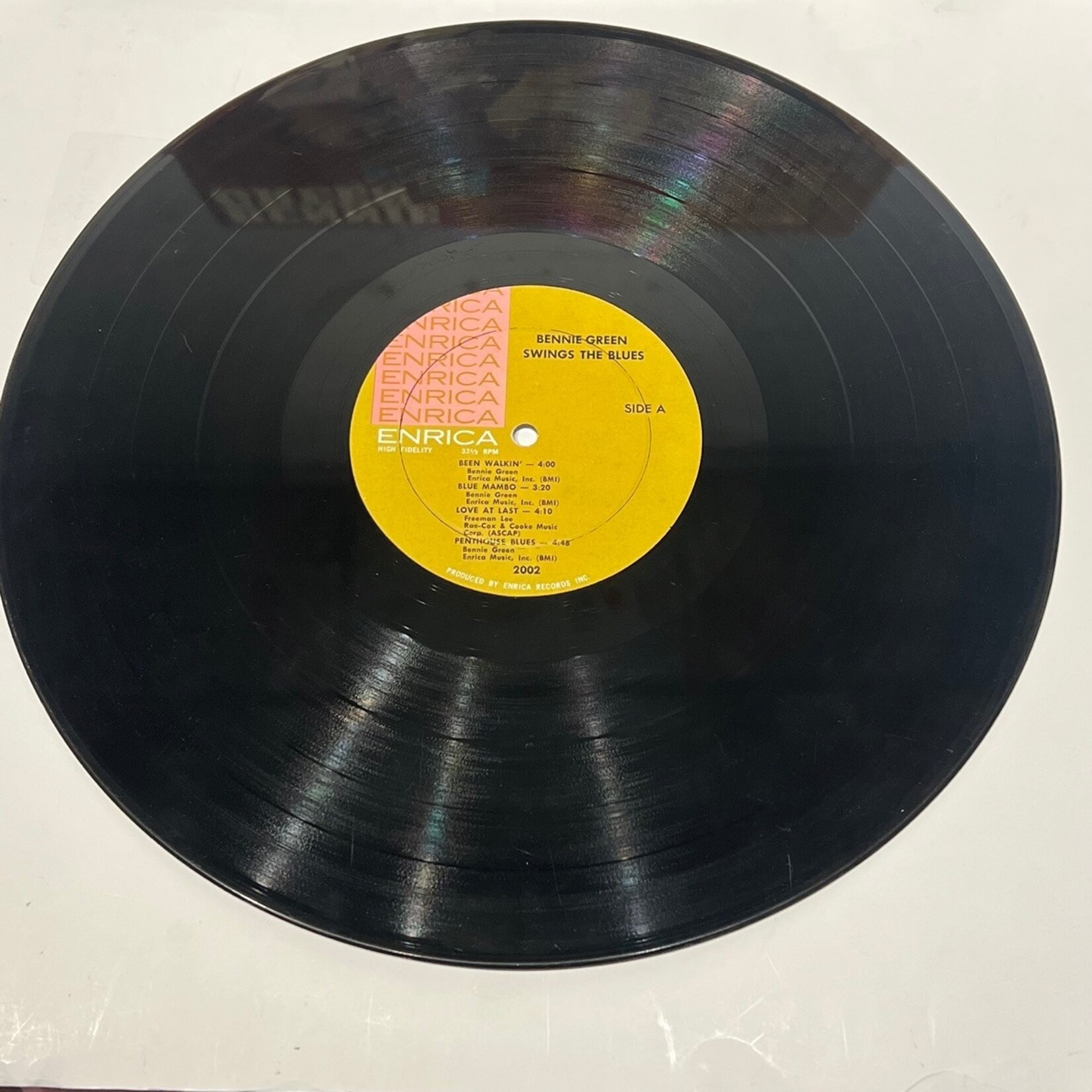 [Kollectible Vinyl] Green, Bennie: Swings the Blues (USA, 1960, VG)