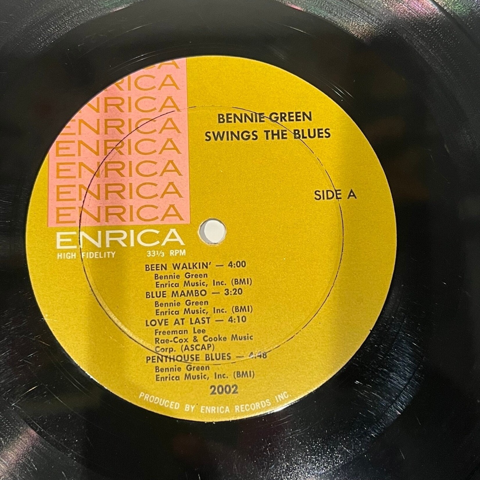 [Kollectible Vinyl] Green, Bennie: Swings the Blues (USA, 1960, VG)