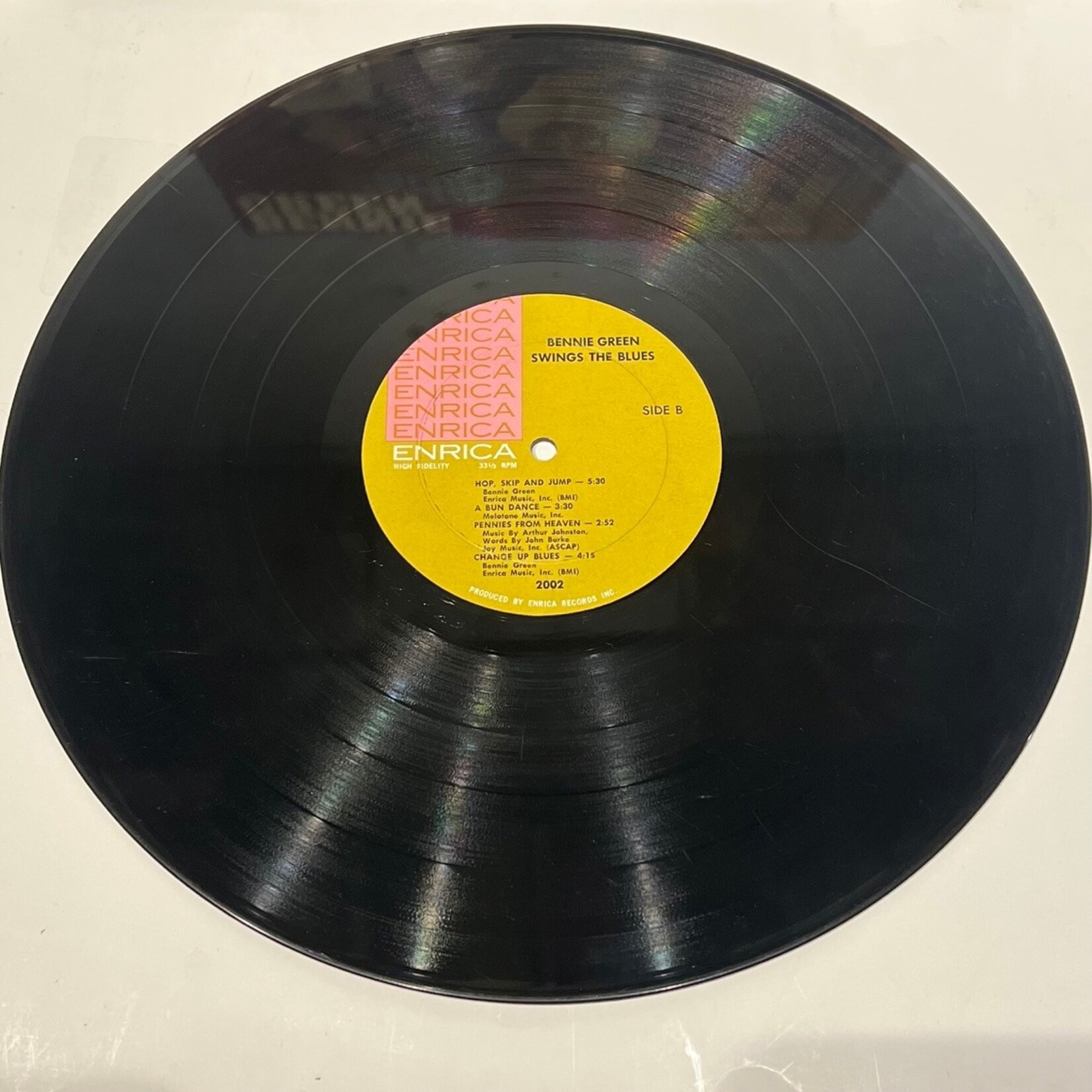 [Kollectible Vinyl] Green, Bennie: Swings the Blues (USA, 1960, VG)