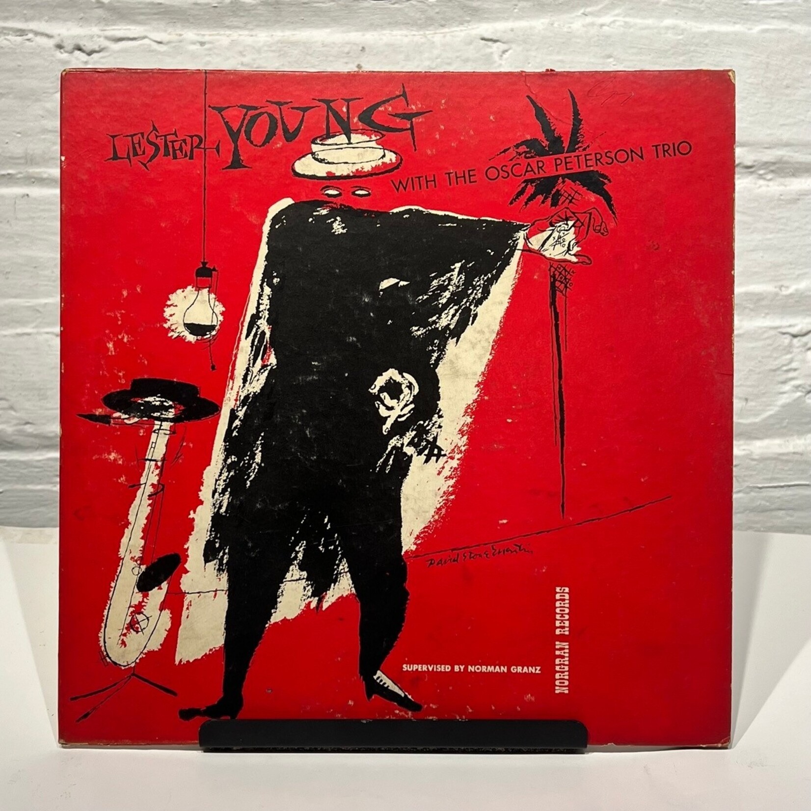 [Kollectible Vinyl] Young, Lester: w/ Oscar PetersonTrio (USA, 1954, G) [NORGRAN]