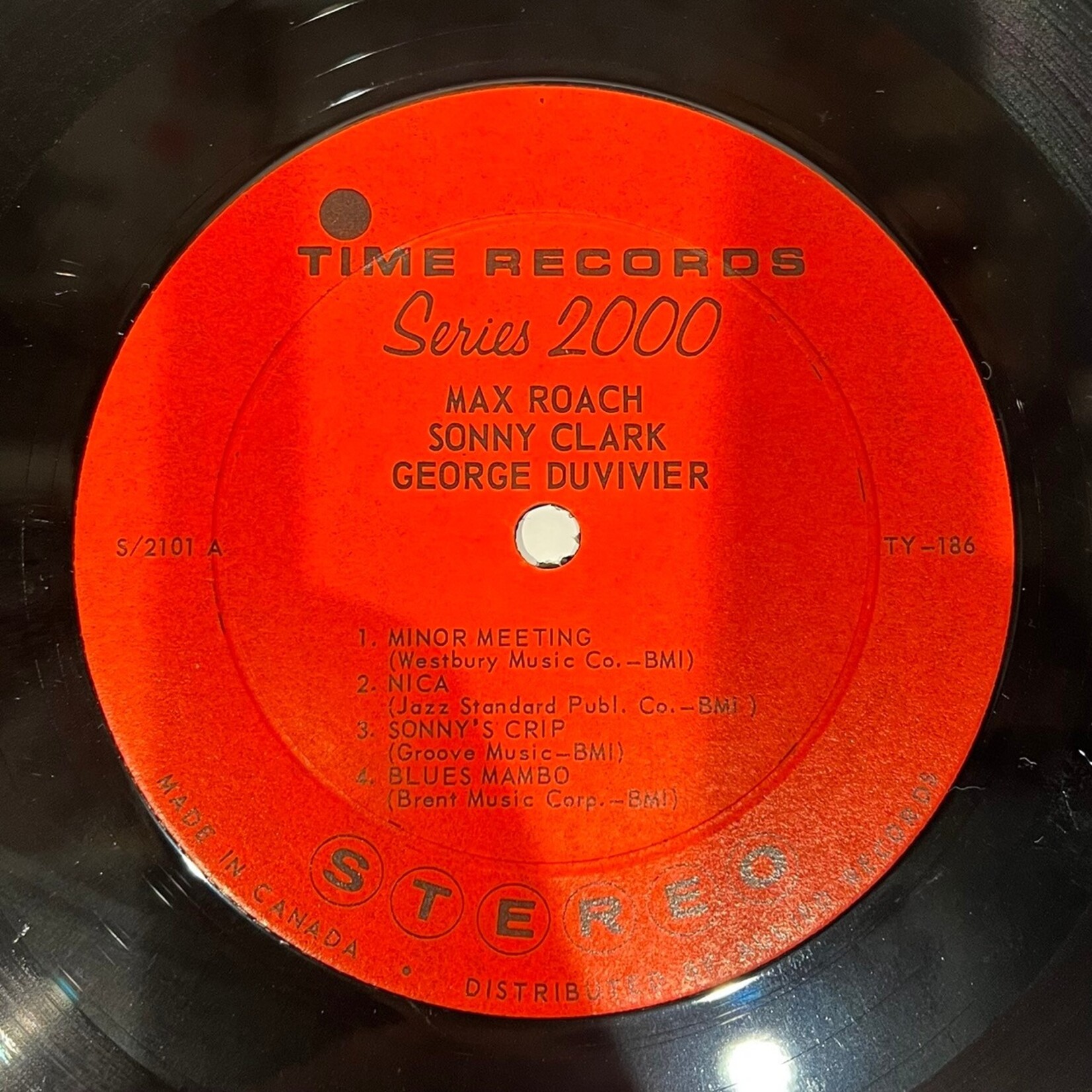 [Kollectible Vinyl] Roach, Max: w/ Sonny Clark and George Duvivier (USA, 1962, VG+) [TIME]