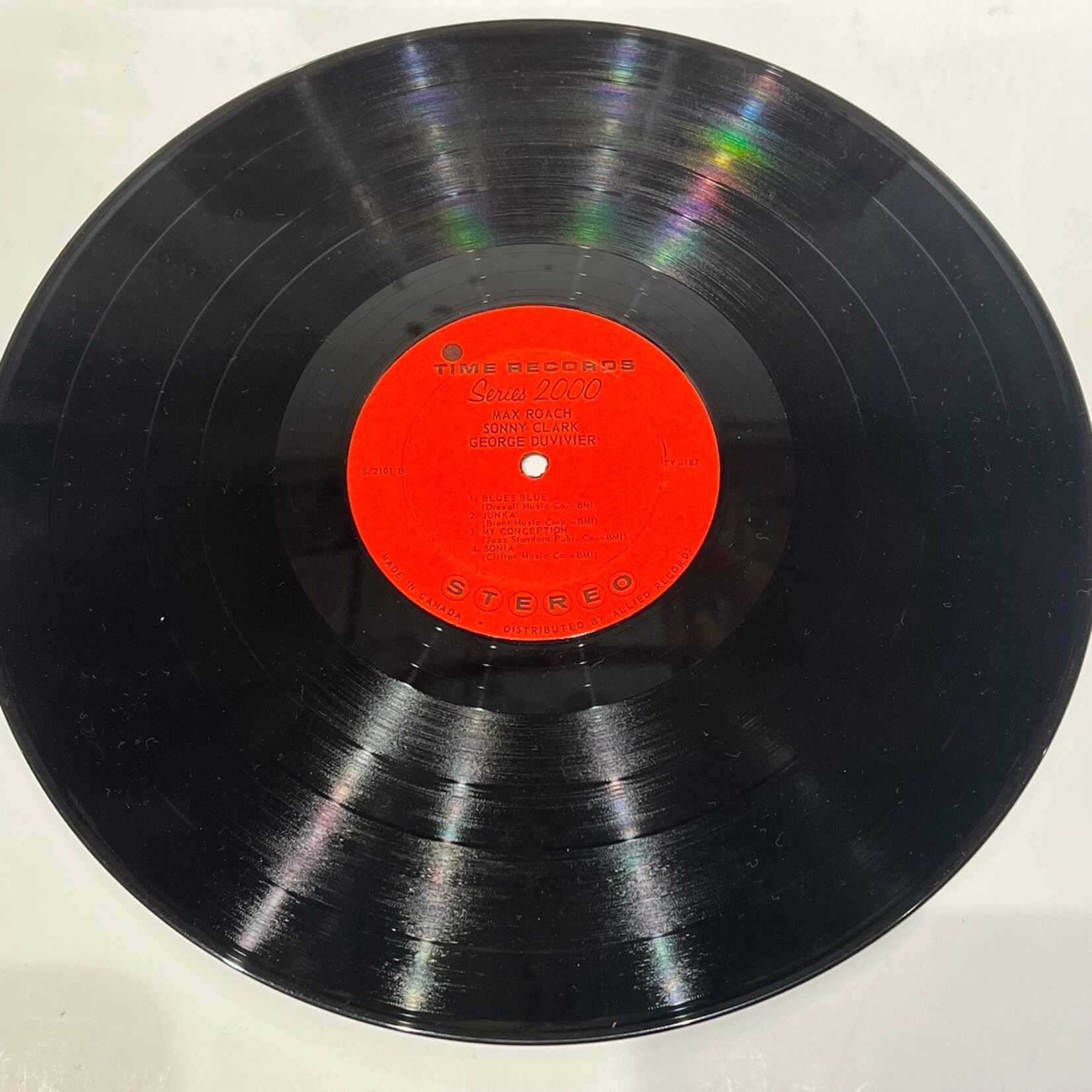 [Kollectible Vinyl] Roach, Max: w/ Sonny Clark and George Duvivier (USA, 1962, VG+) [TIME]