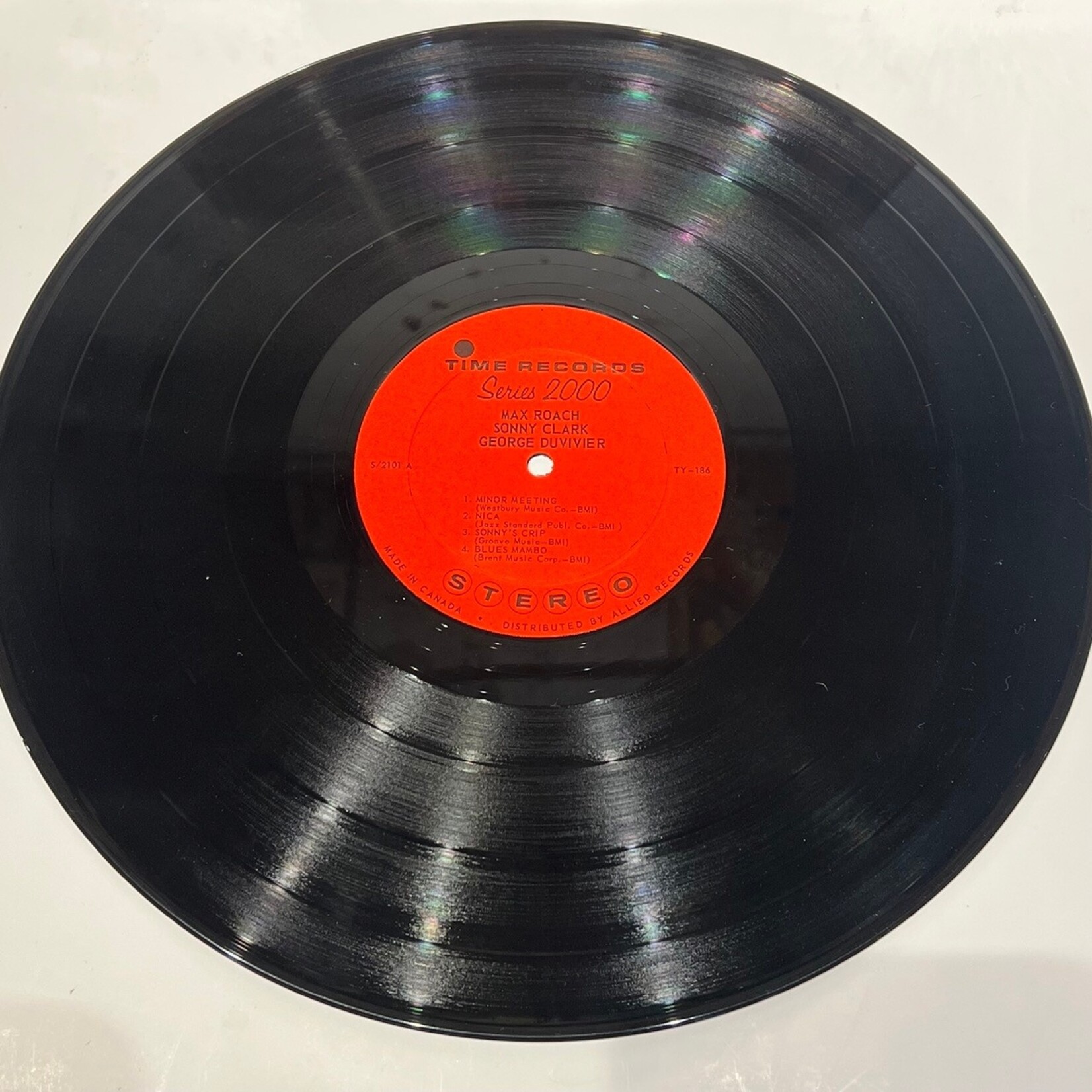 [Kollectible Vinyl] Roach, Max: w/ Sonny Clark and George Duvivier (USA, 1962, VG+) [TIME]