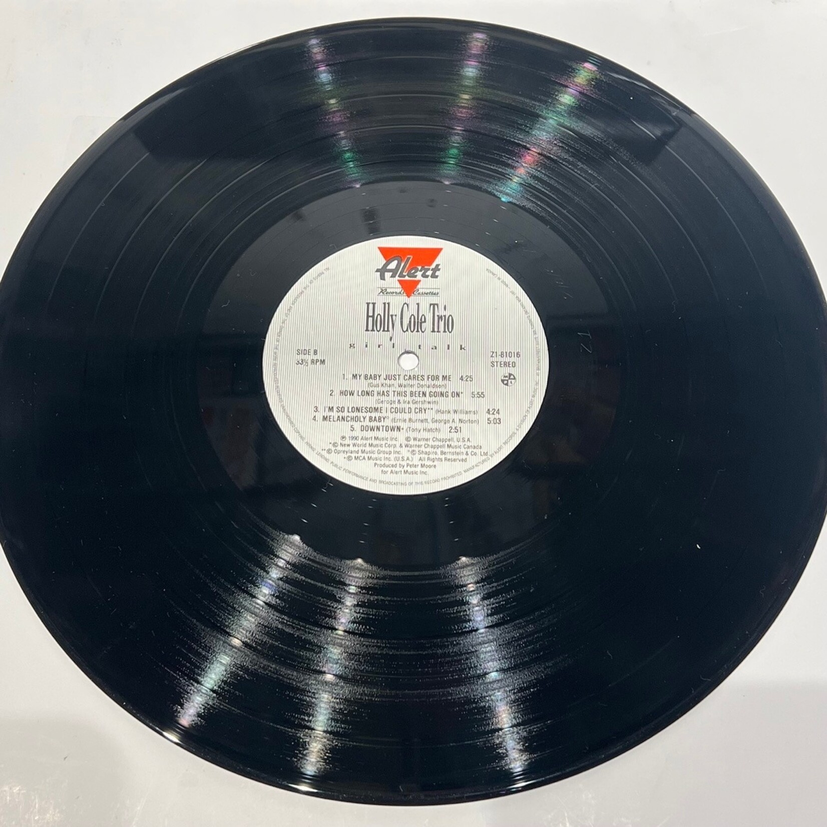 [Kollectible Vinyl] Cole, Holly Trio: Girl Talk (Vocal, CANADA, 1990, VG+) [ALERT]