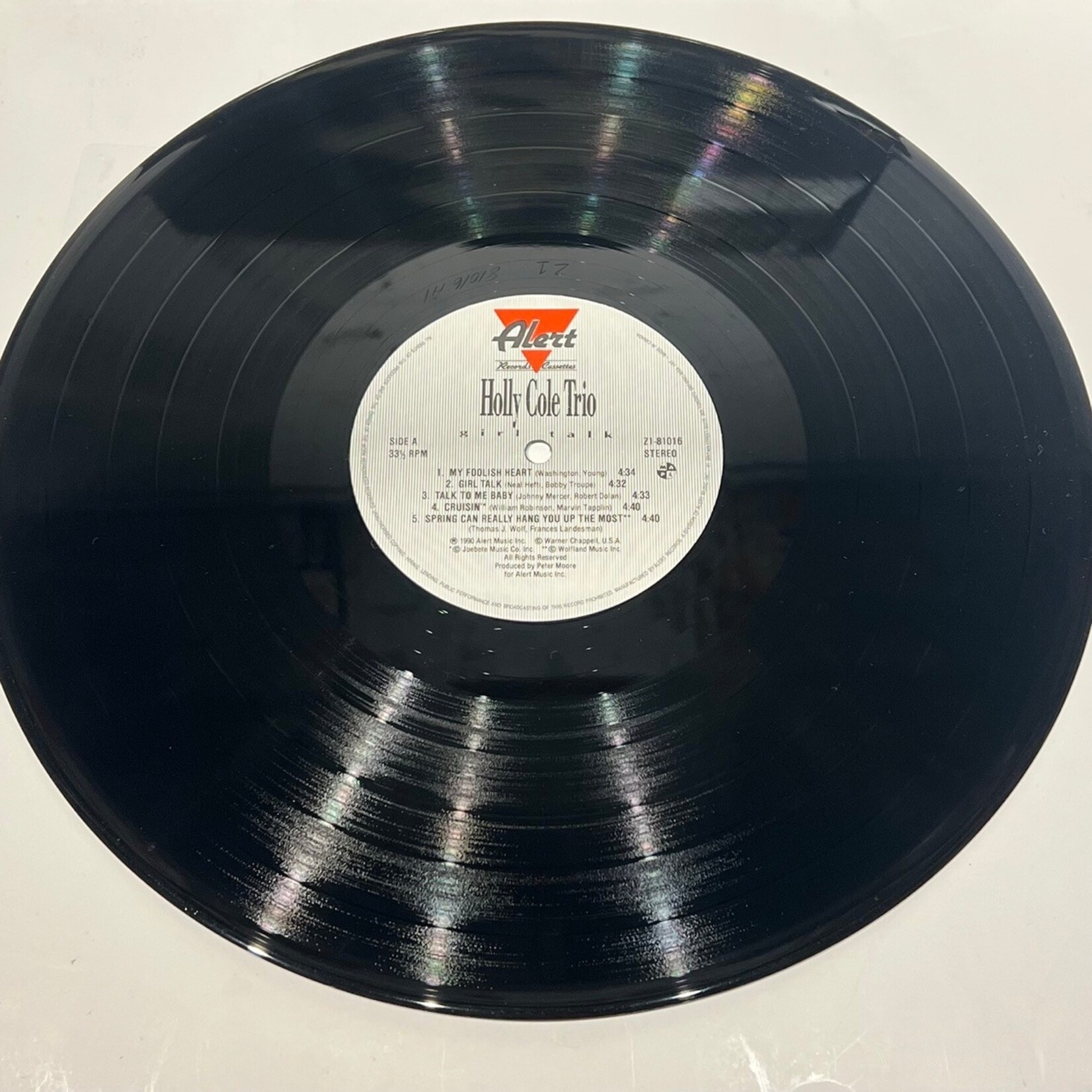 [Kollectible Vinyl] Cole, Holly Trio: Girl Talk (Vocal, CANADA, 1990, VG+) [ALERT]