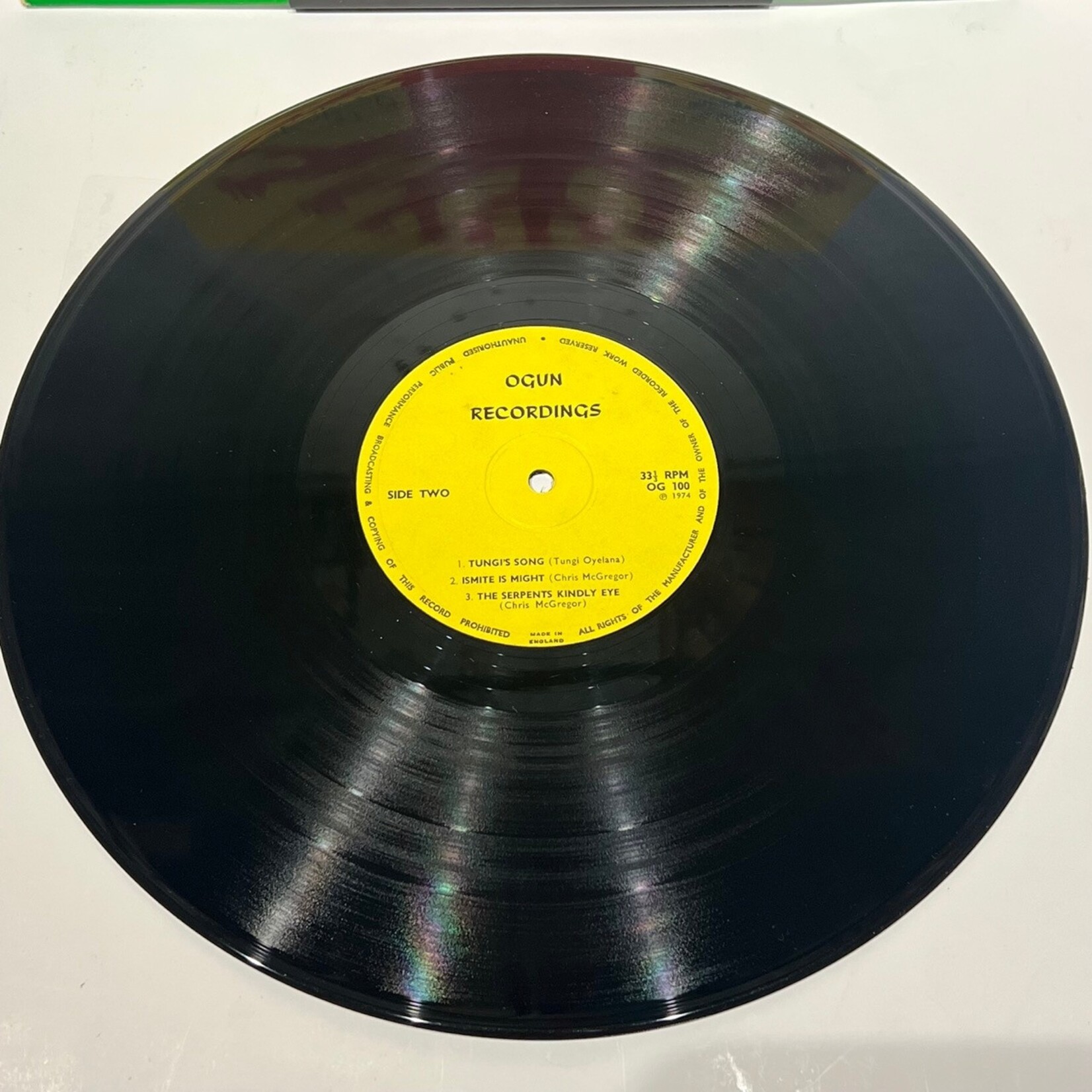 [Kollectible Vinyl] McGregor, Chris & Brotherhood of Breath: Live at Willisau (UK, 1974, VG+) [OGUN]