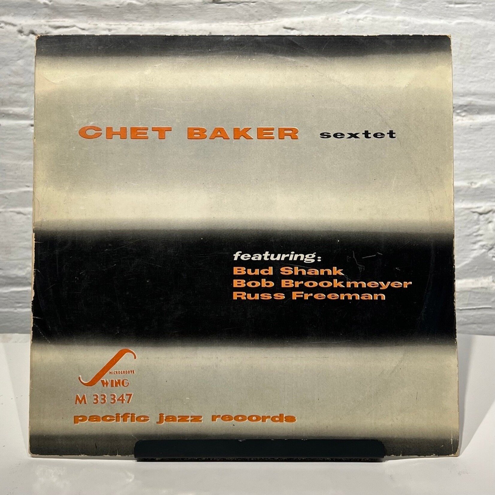 [Kollectible Vinyl] Baker, Chet Sextet: Self-Titled (FRANCE, 1954, VG) [PACIFIC JAZZ]