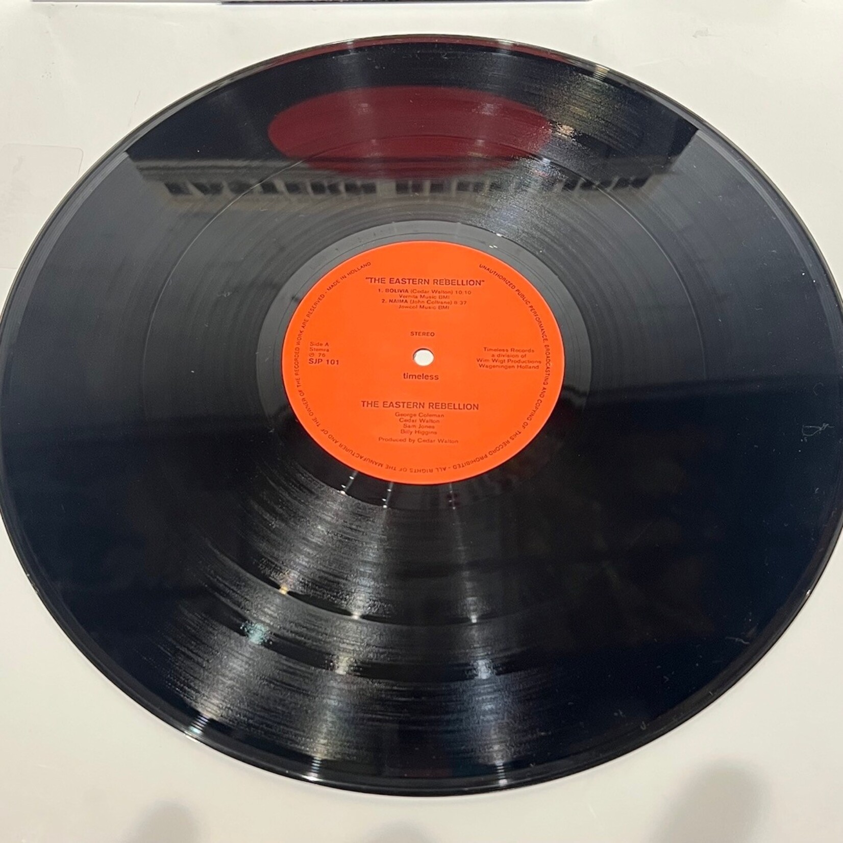 [Kollectible Vinyl] Walton, Cedar with George Coleman, Sam Jones, and Billy Higgins: Eastern Rebellion (Netherlands, 1976, VG+) [TIMELESS]