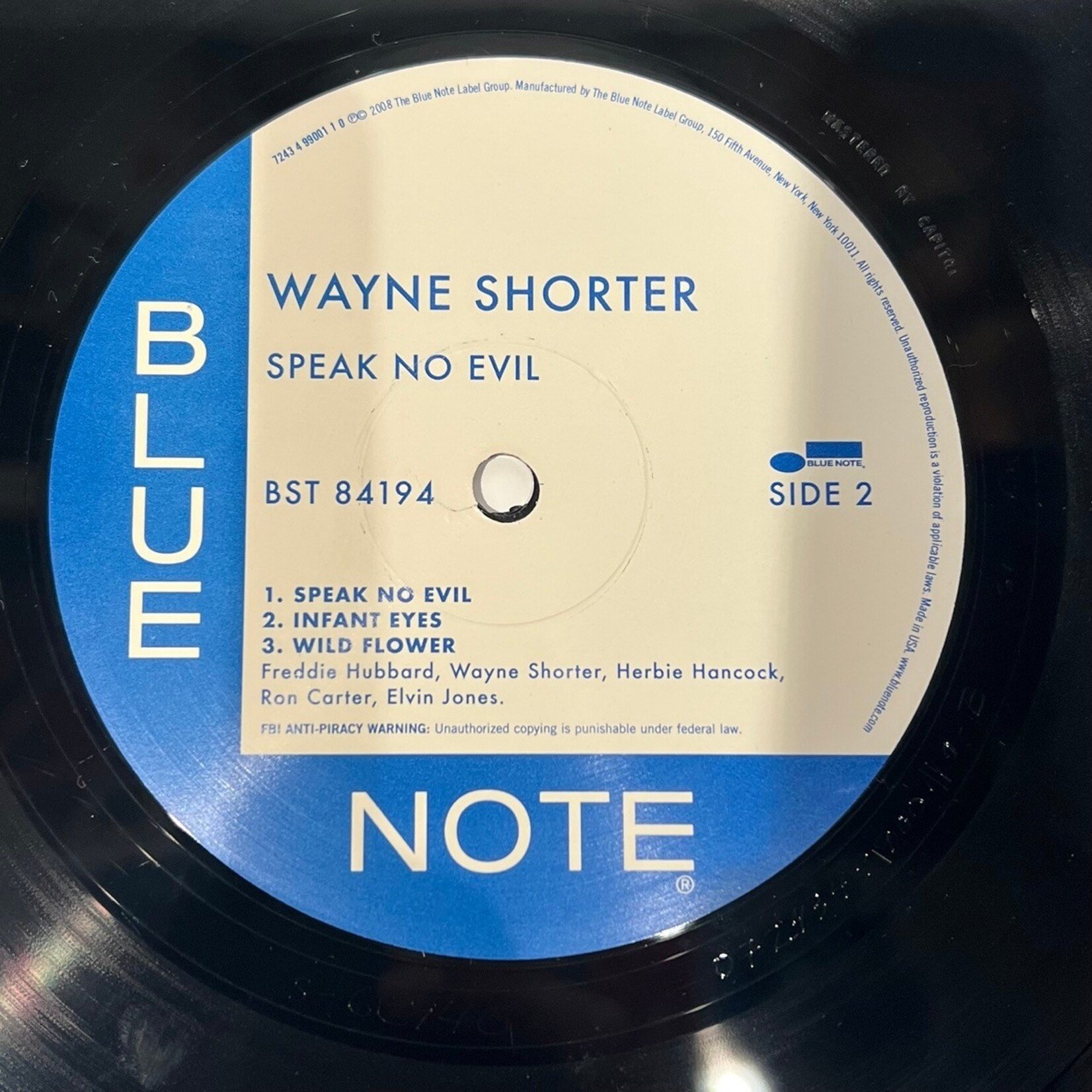 [Kollectible Vinyl] Shorter, Wayne: Speak No Evil (USA, 2008, VG) [BLUE NOTE]
