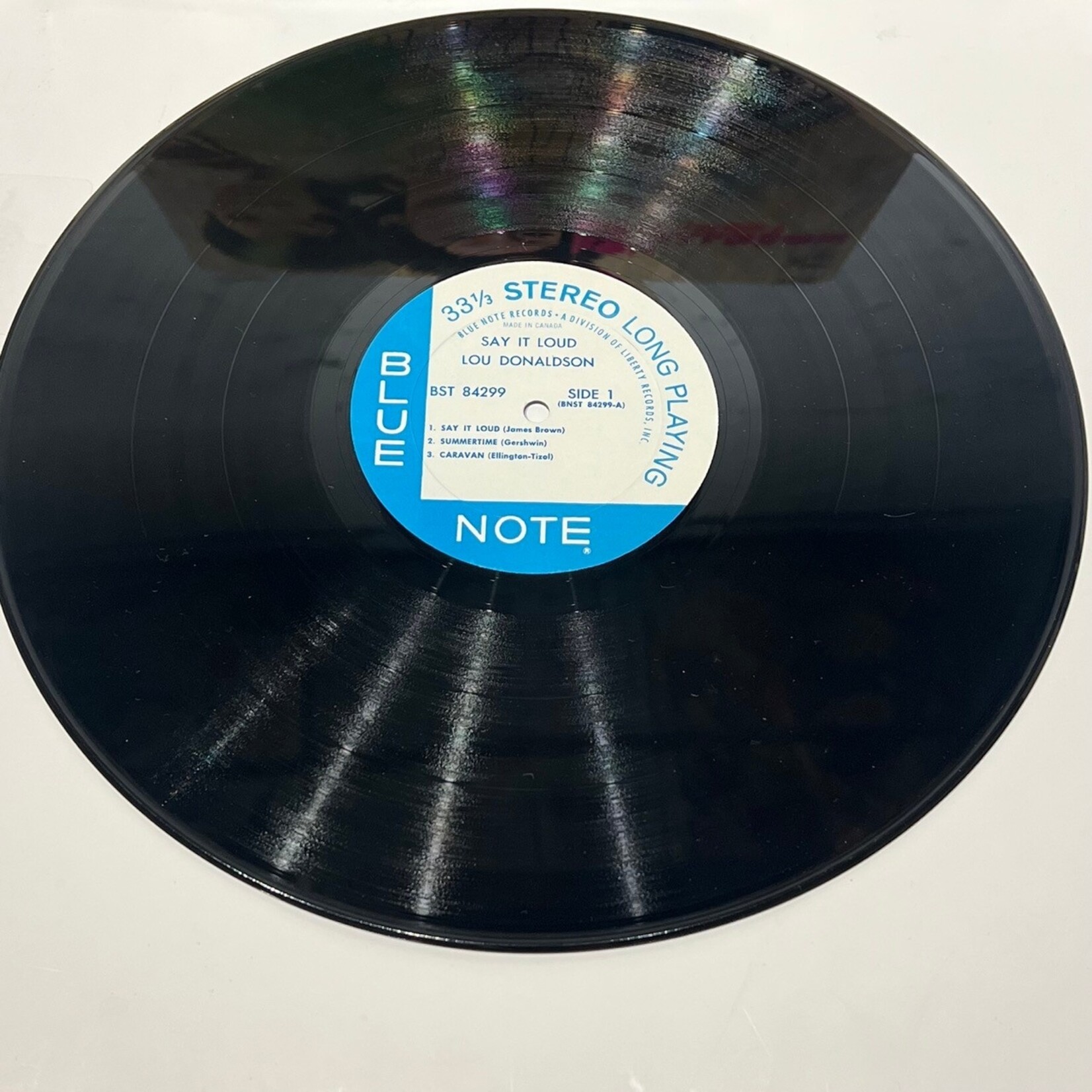 [Kollectible Vinyl] Donaldson, Lou: Say It Loud! (USA, 1969, VG+) [BLUE NOTE]