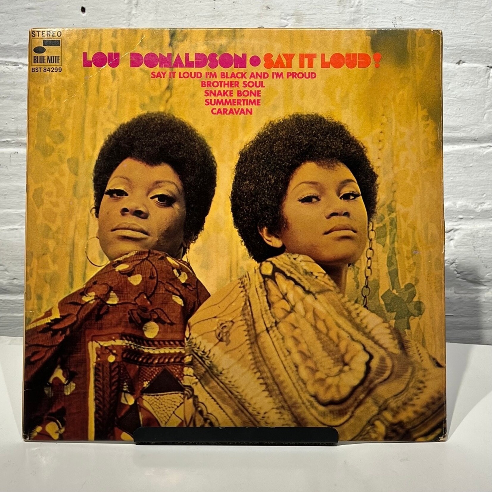 [Kollectible Vinyl] Donaldson, Lou: Say It Loud! (USA, 1969, VG+) [BLUE NOTE]