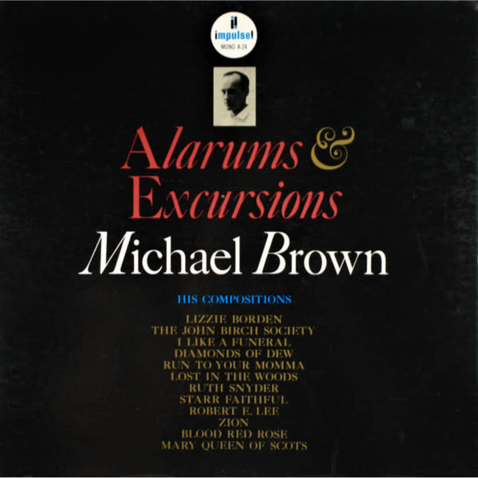 [Kollectible Vinyl] Brown, Michael :Alarums & Excursions (1963, Canada, Mono, VG+) [IMPULSE]