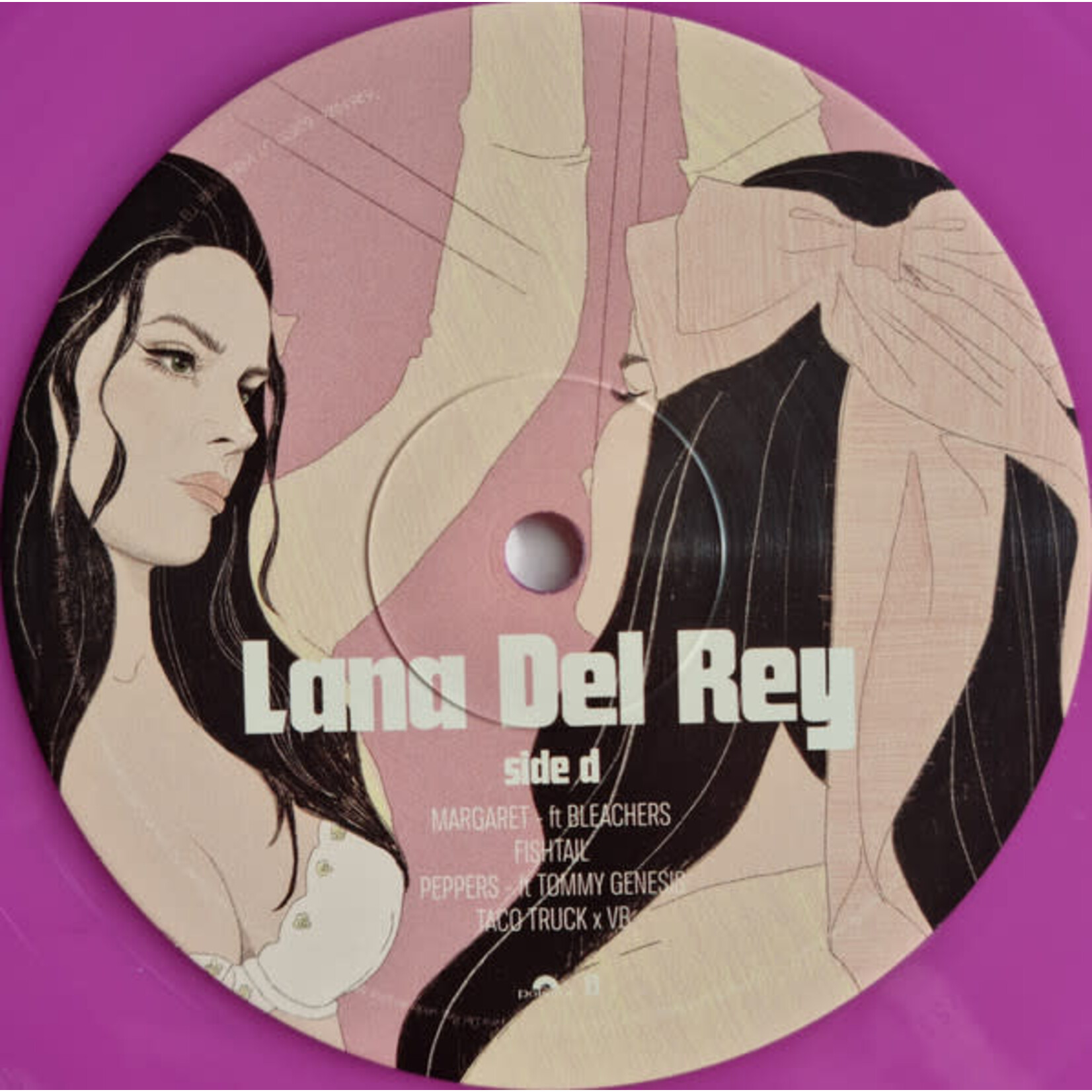 [Kollectible Vinyl] Del Rey, Lana: Did You Know That There's A Tunnel... (Alternate Cover, Pink Wax, Europe, 2023, Sealed) [POLYDOR]