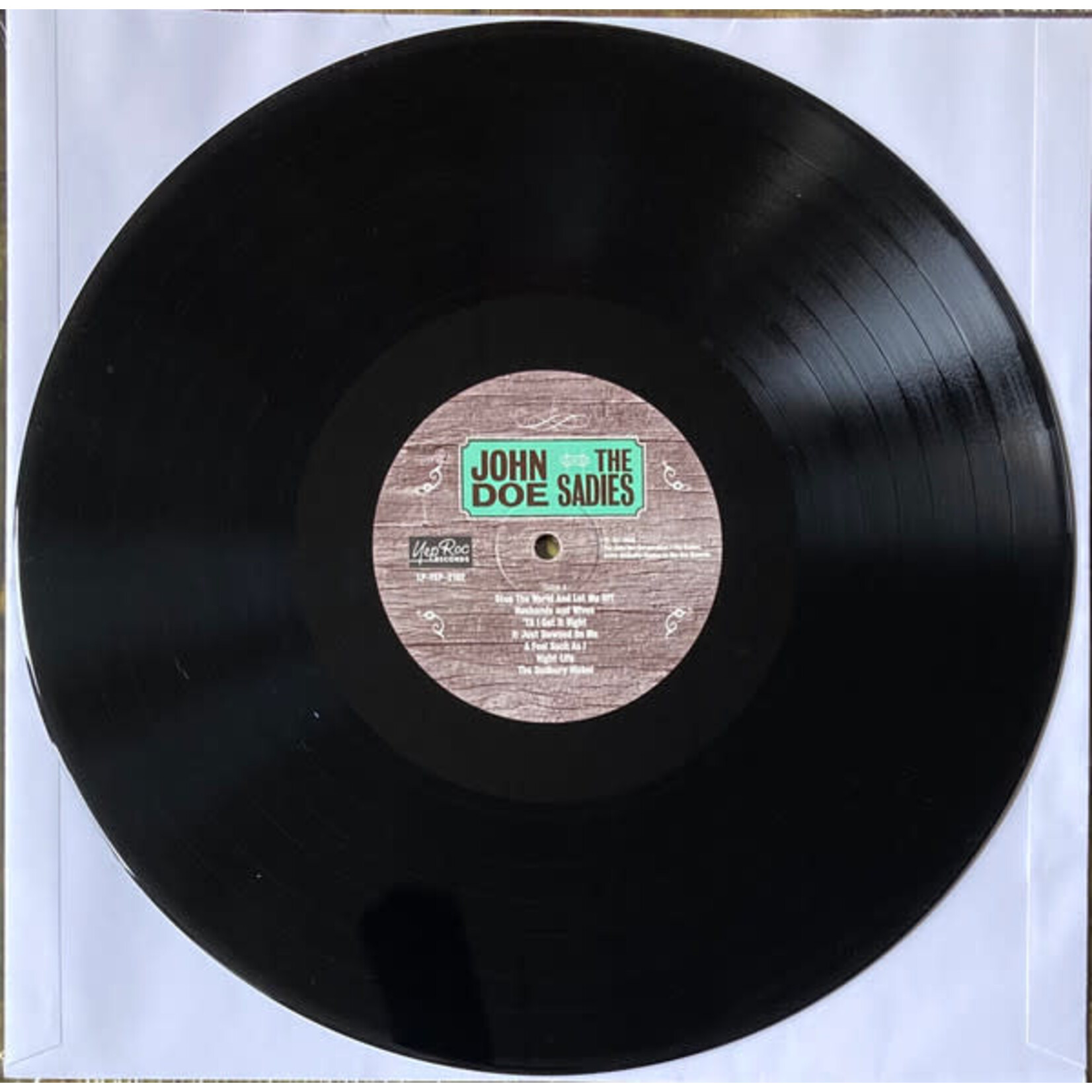 [Kollectible Vinyl] John Doe and The Sadies: Country Club (2009, USA, VG+) [YEP ROC]