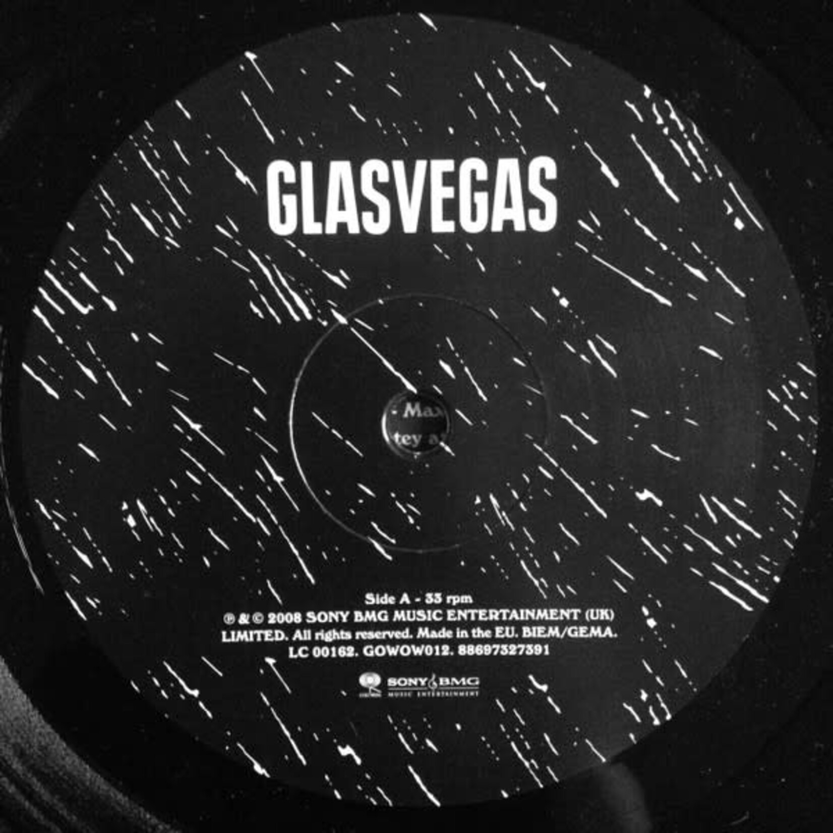 [Kollectible Vinyl] Glasvegas: Glasvegas (2008, Europe, VG+) [SONY]