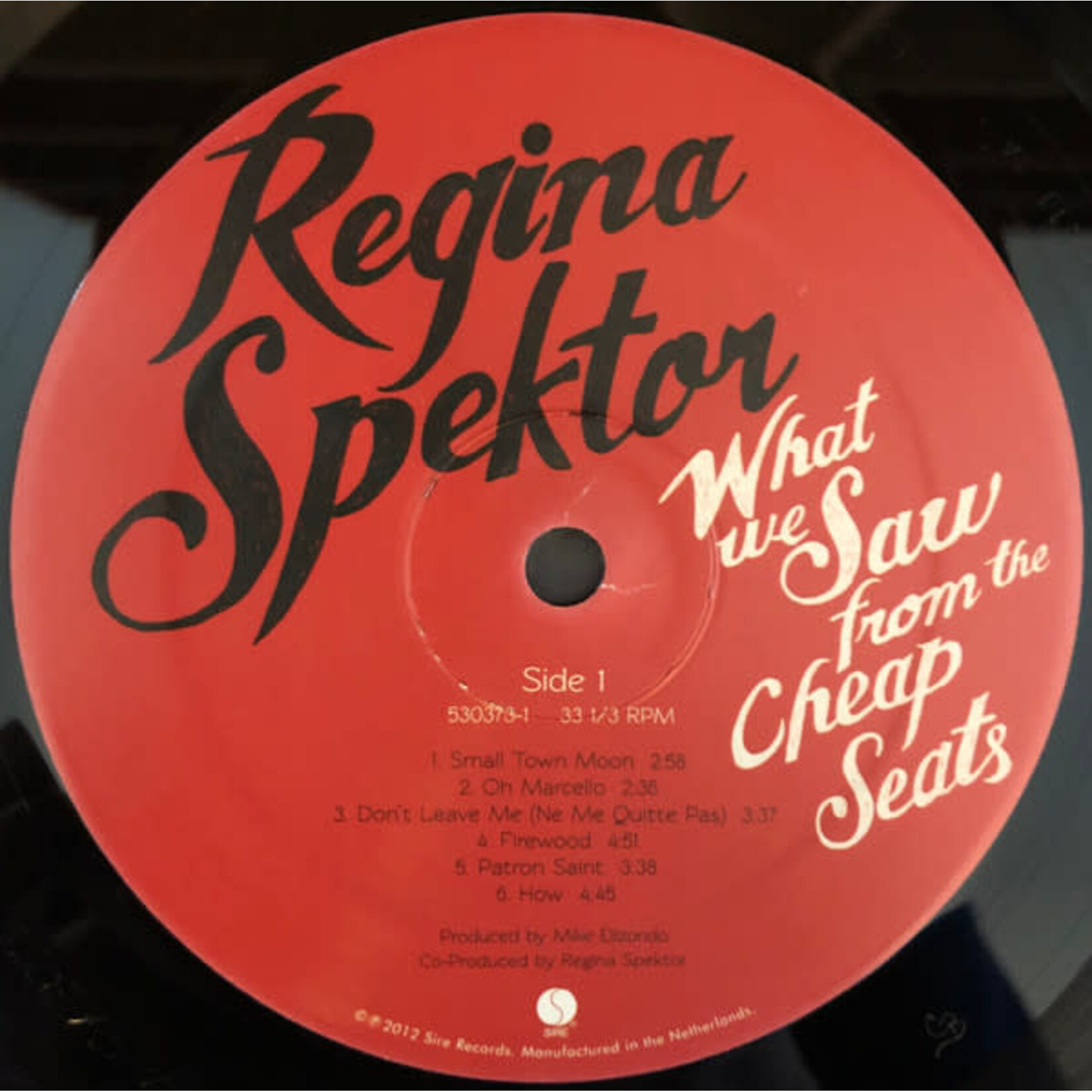 [Kollectible Vinyl] Spektor, Regina: What We Saw From The Cheap Seats (2012, USA, VG+) [SIRE]