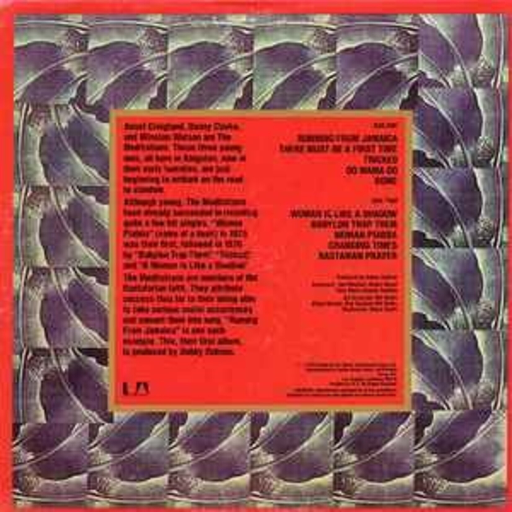 [Kollectible Vinyl] The Meditations: Message From The Meditations (1978, USA, Vintage, Sealed) [UNITED ARTISTS]