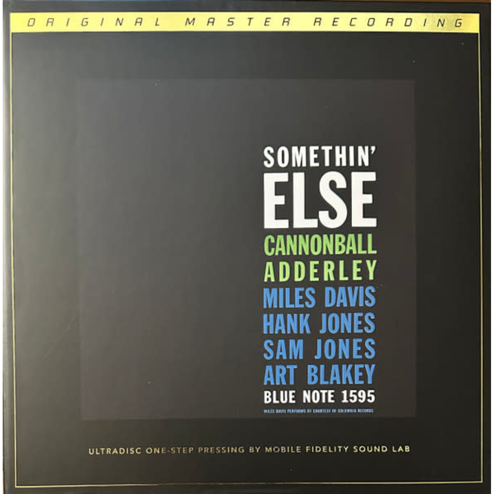 [Kollectible Vinyl] Adderley, Cannonball: Somethin' Else (2023, USA, Audiophile, Sealed, #'d) [MOBILE FIDELITY SOUND LAB]
