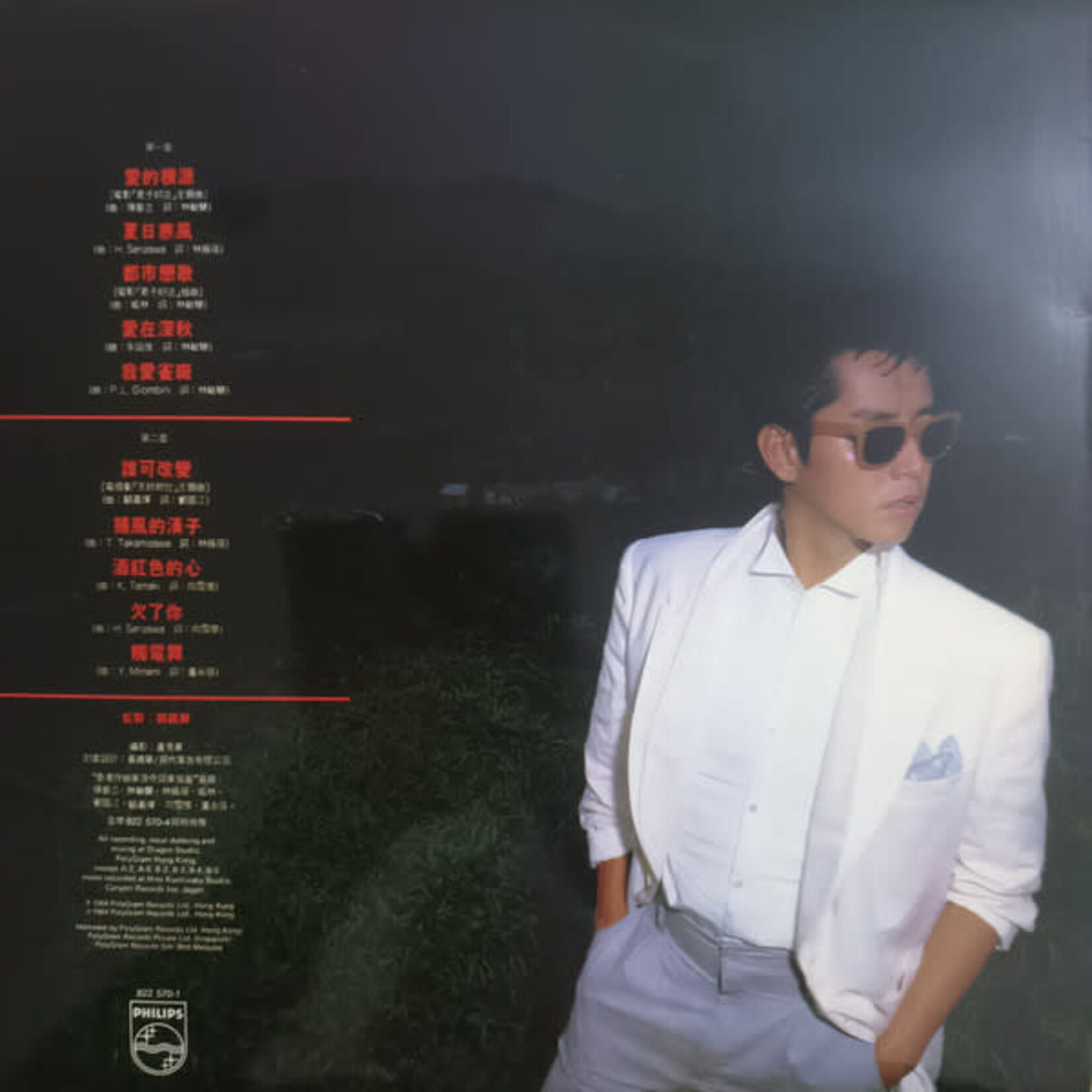 [Kollectible Vinyl] Alan Tam: The Root of Love / 譚詠麟 – 愛的根源 (1984, Hong Kong, w/ Insert, VG) [PHILIPS]