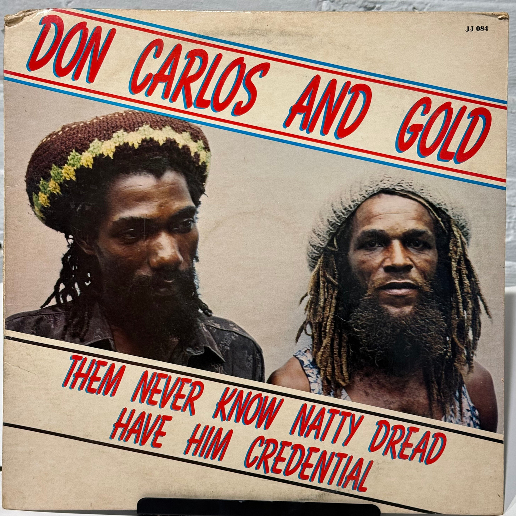 [Kollectible Vinyl] Don Carlos and Gold: Them Never Know Natty Dread Have Him Credential (1982, USA, VG) [HITBOUND]