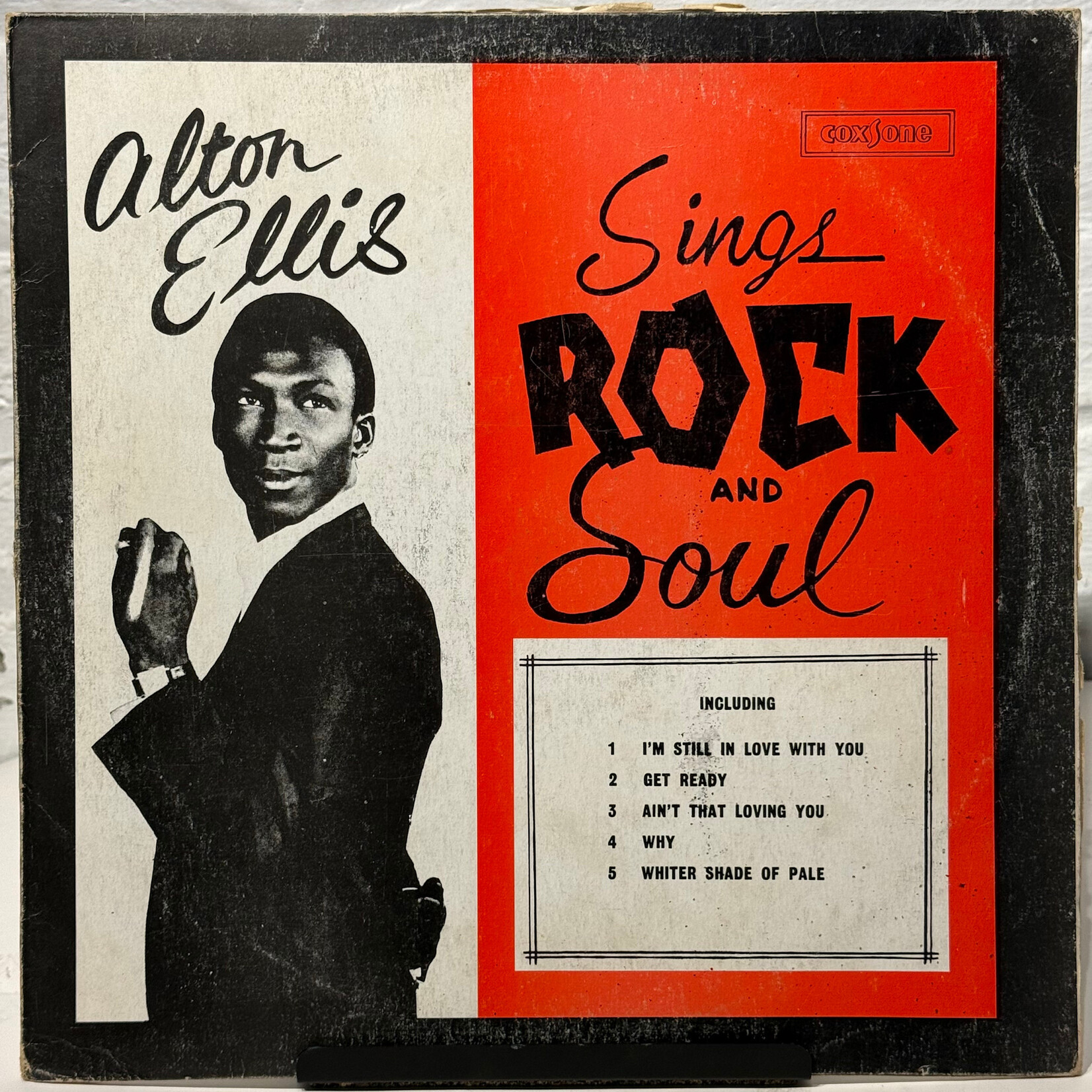 [Kollectible Vinyl] Ellis, Alton: Sings Rock And Soul (1960s, Jamaica, VG) [COXSONE]