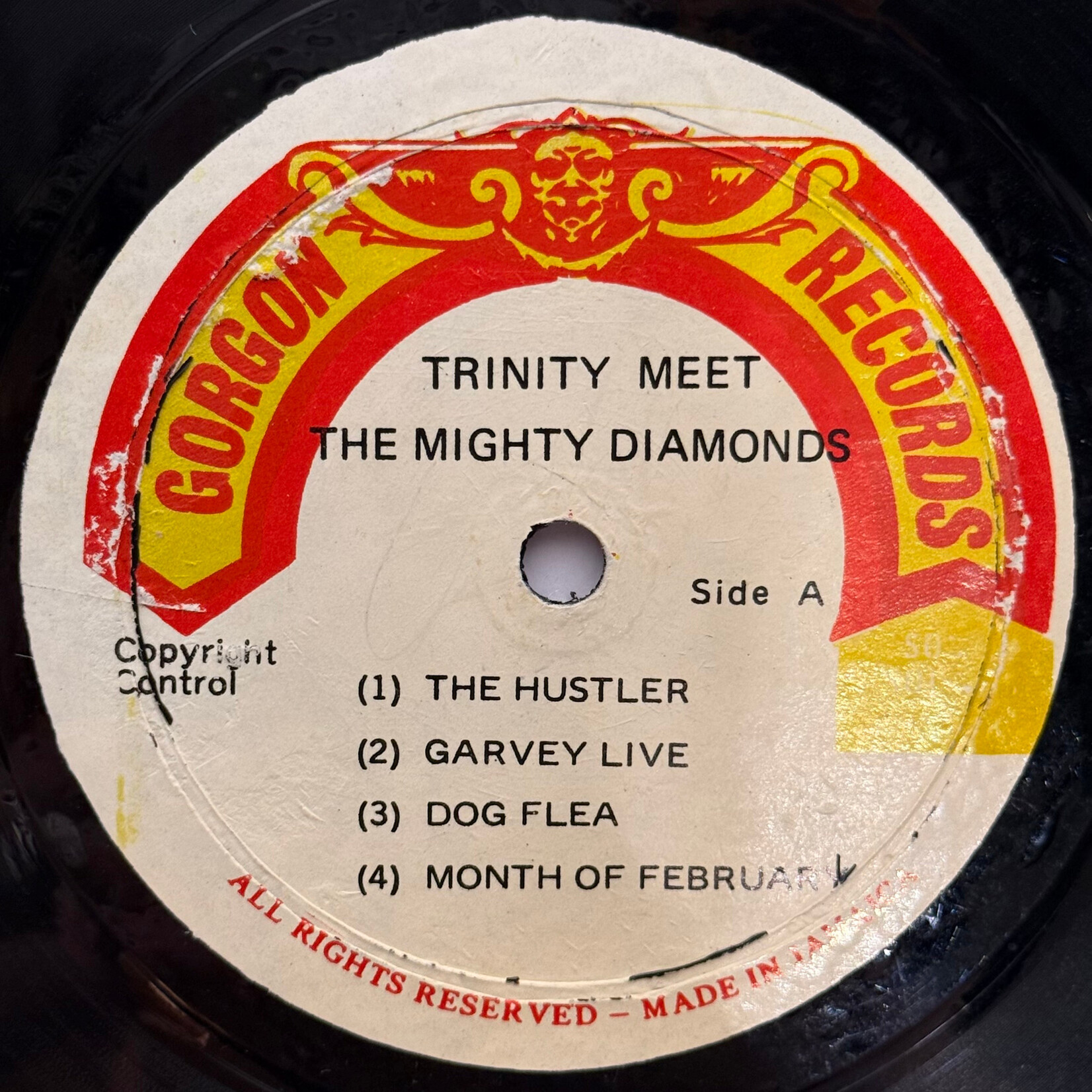 [Kollectible Vinyl] Trinity Meet The Mighty Diamonds: Self-titled (1978, Jamaica, VG) [GORGON]
