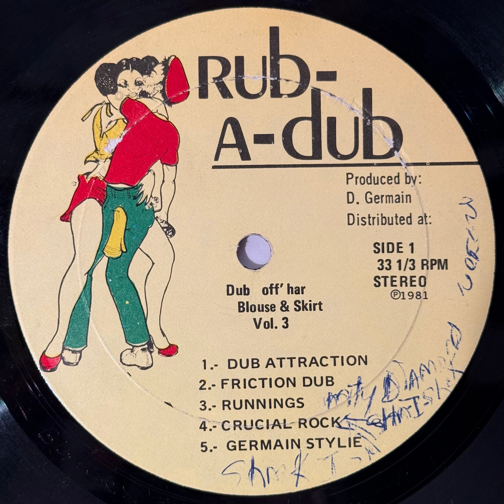 [Kollectible Vinyl] Revolutionaries: Dub off 'Har' Blouse & Skirt - Volume 03 (Dub, 1981, Jamaica, VG) [RUB-A-DUB]