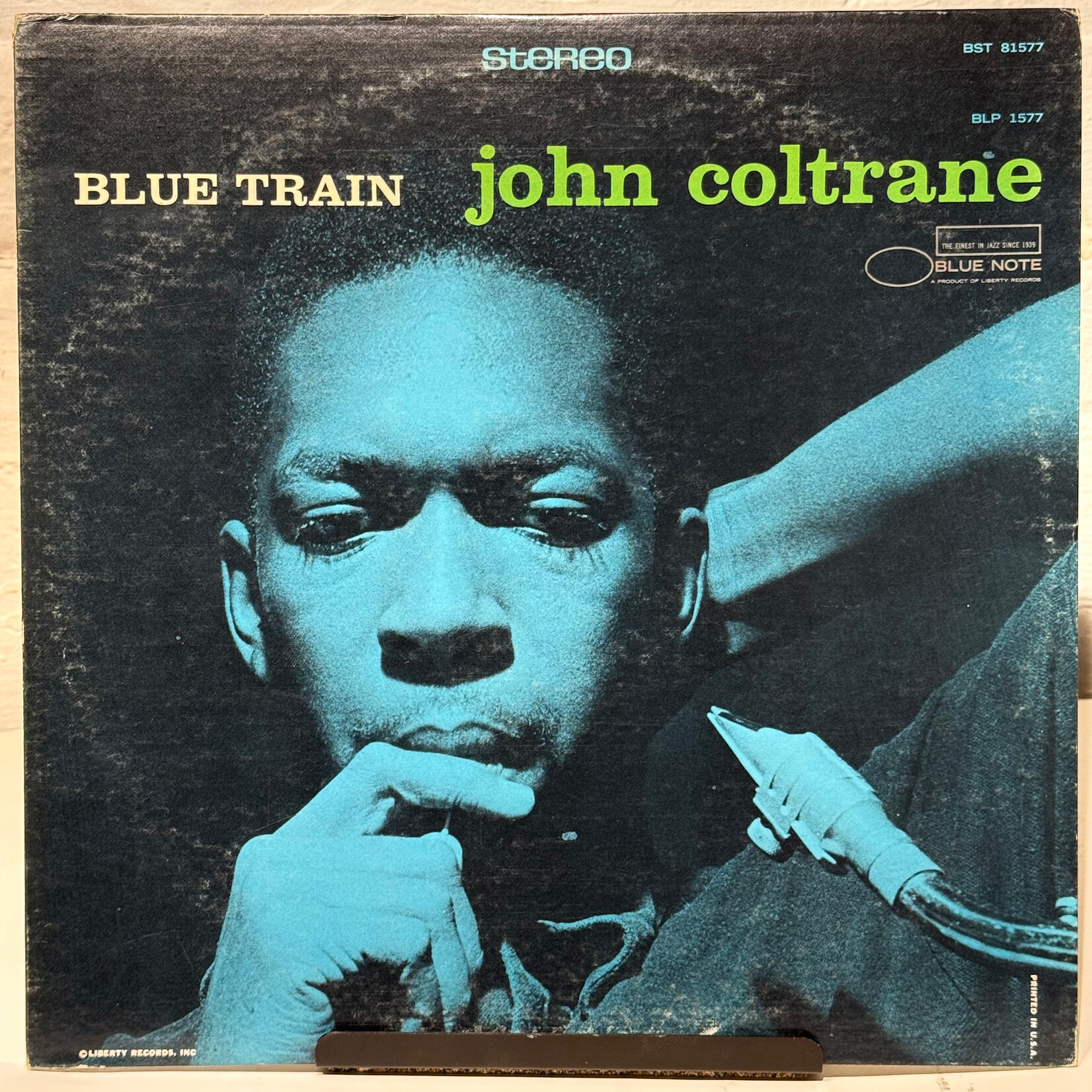 [Kollectible Vinyl] Coltrane, John: Blue Train (Non-Van Gelder, 1967, USA, VG+) [BLUE NOTE]
