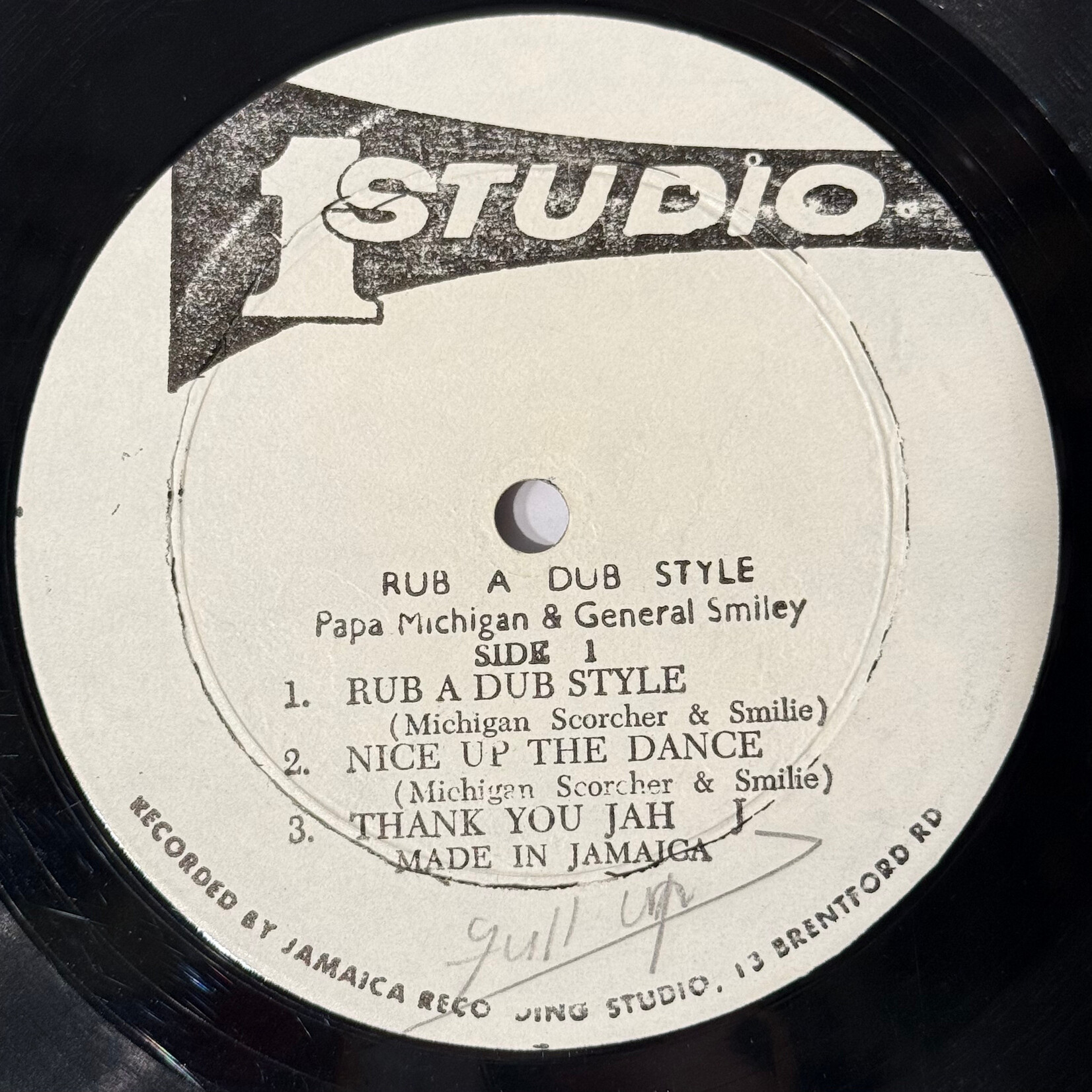[Kollectible Vinyl] General Smilie & Papa Michigan: Rub-A-Dub Style (1970, Jamaica, VG) [STUDIO ONE]