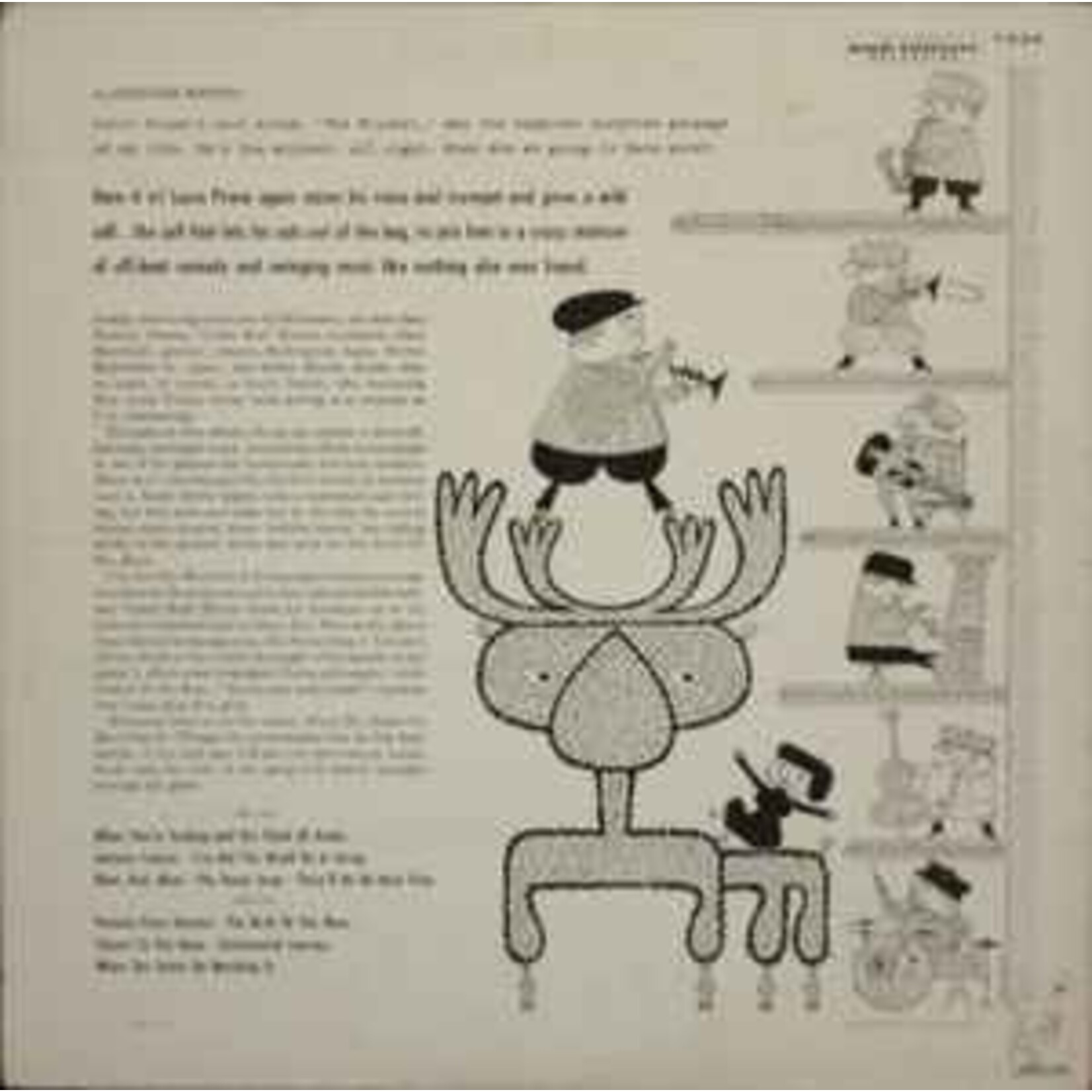 [Kollectible Vinyl] Prima, Louis: The Call Of The Wildest (1957, USA, VG) [CAPITOL]