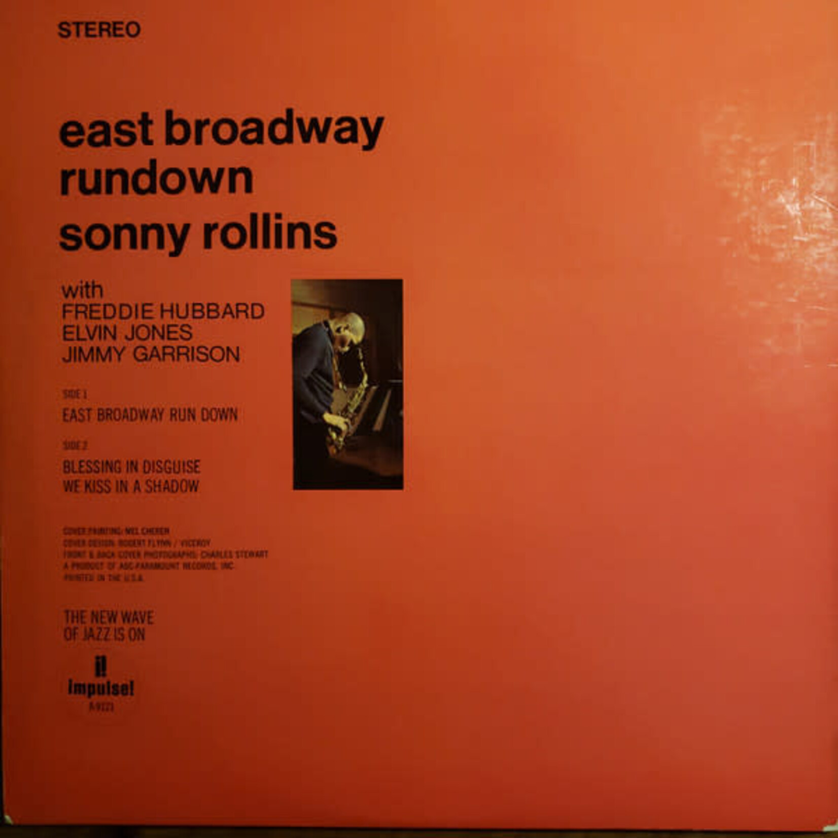 Sonny Rollins - East Broadway Run Down (1967, USA, VG+)
