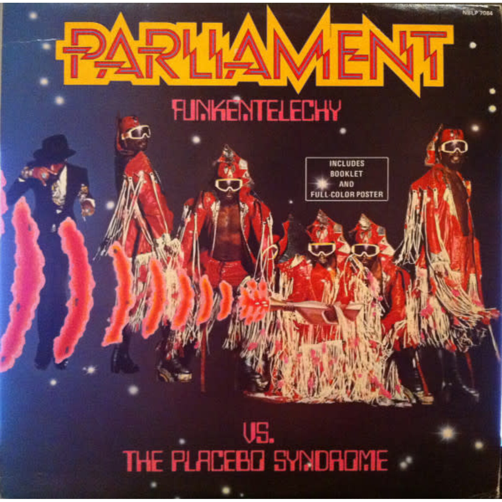 [Kollectible Vinyl] Parliament: Funkentelechy Vs. The Placebo Syndrome (1977, Canada, w/ poster+book, VG+) [CASABLANCA]