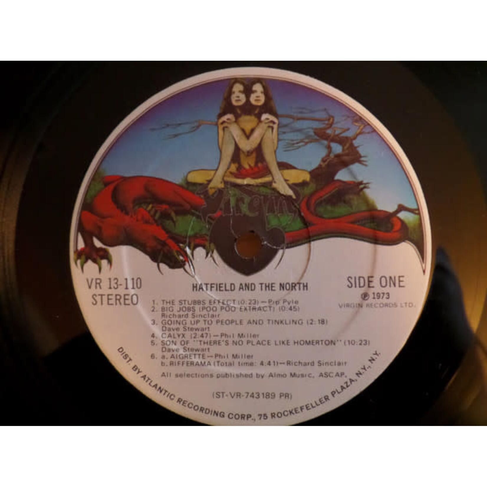 [Kollectible Vinyl] Hatfield And The North: Hatfield And The North (1974, USA, VG+) [VIRGIN}