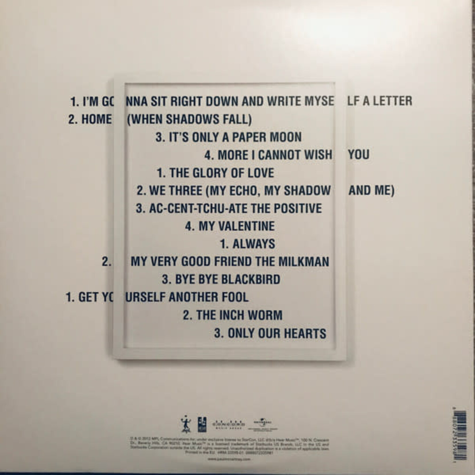 [Kollectible Vinyl] McCartney, Paul: Kisses On The Bottom (2012, USA, VG+) [MPL]