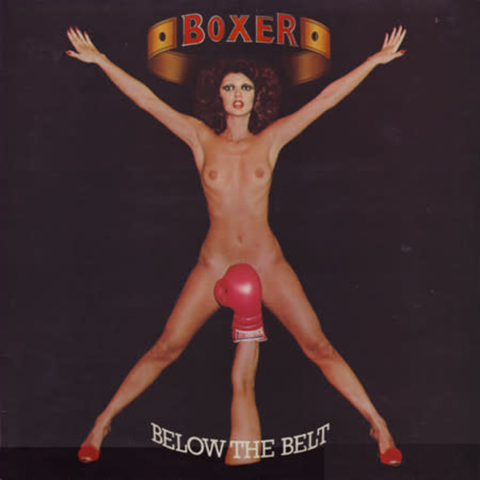 [Kollectible Vinyl] Boxer: Below The Belt (1975, UK, Uncensored cover, Gatefold, VG+) [VIRGIN]