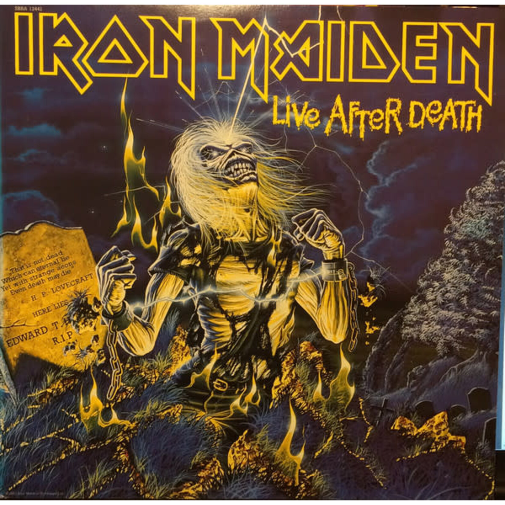 [Kollectible Vinyl] Iron Maiden: Live After Death (1985, Canada, w/ booklet+OG inners, VG+) [CAPITOL]