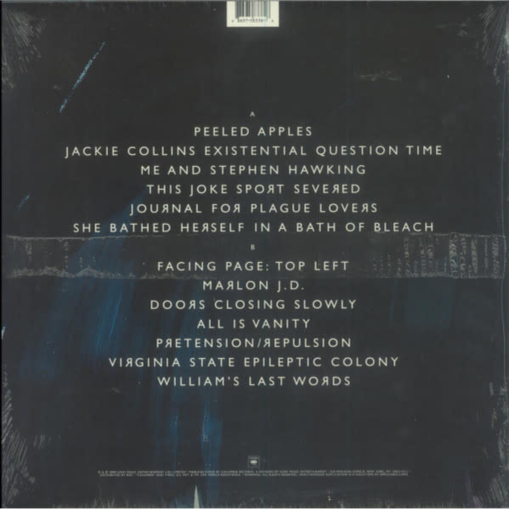 [Kollectible Vinyl] Manic Street Preachers: Journal For Plague Lovers (2009, USA, VG+) [COLUMBIA]