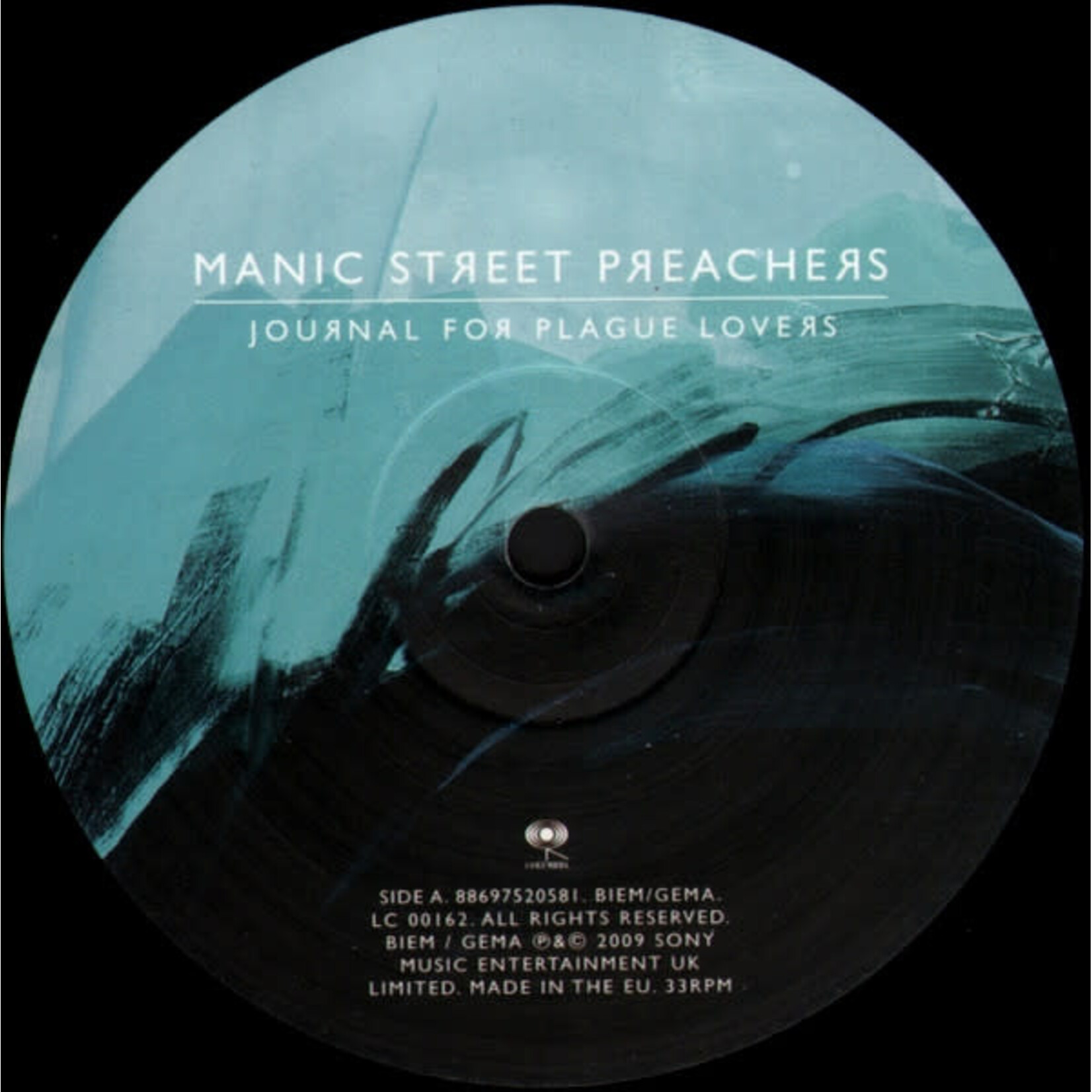 [Kollectible Vinyl] Manic Street Preachers: Journal For Plague Lovers (2009, USA, VG+) [COLUMBIA]