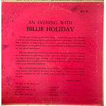 [Kollectible Vinyl] Holiday, Billie: An Evening With Billie Holiday (10" EP, 1953, USA, G) [CLEF]